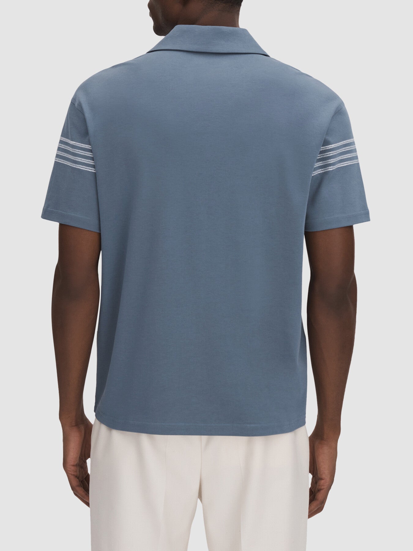 Arlington Mercerised Cotton Embroidered Cuban Coll