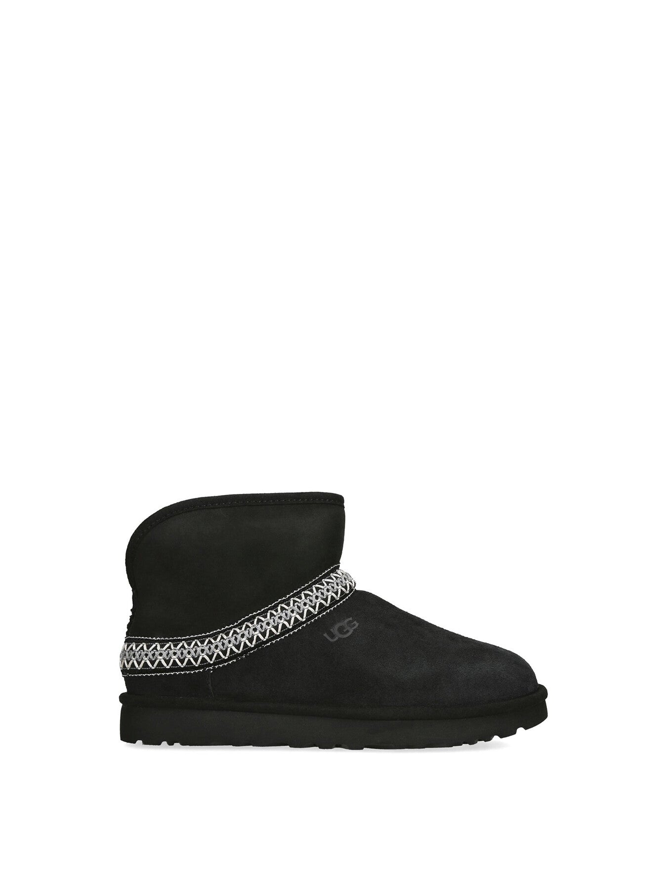 Womens Classic Mini Crescent Black