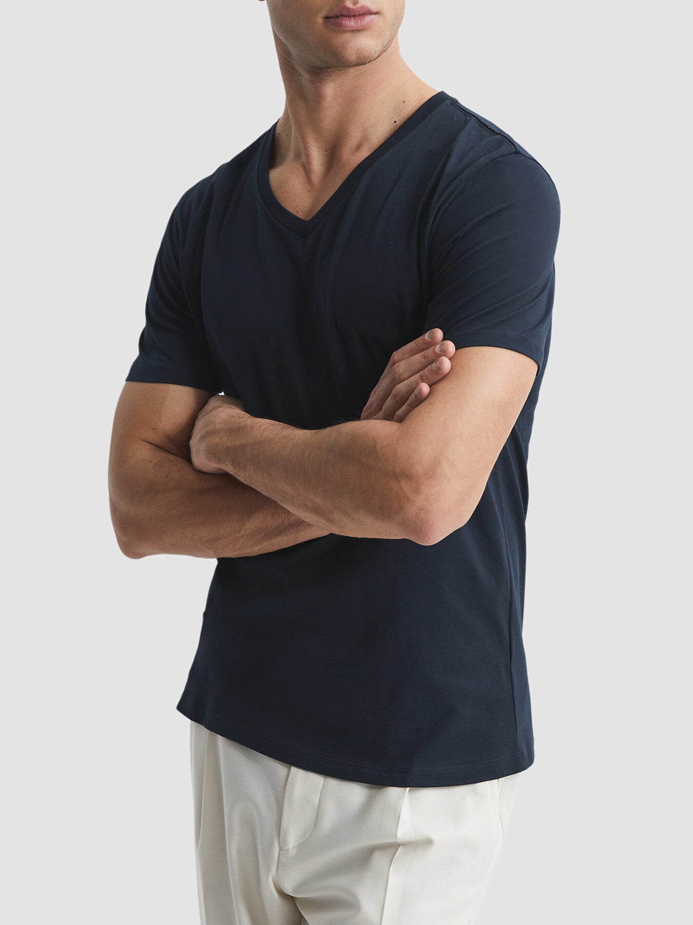 Dayton Cotton V-Neck T-Shirt
