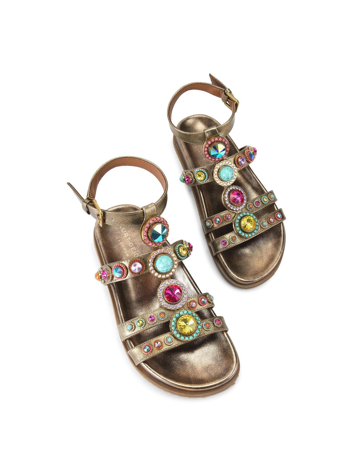 Octavia Gladiator Sandals Bronze