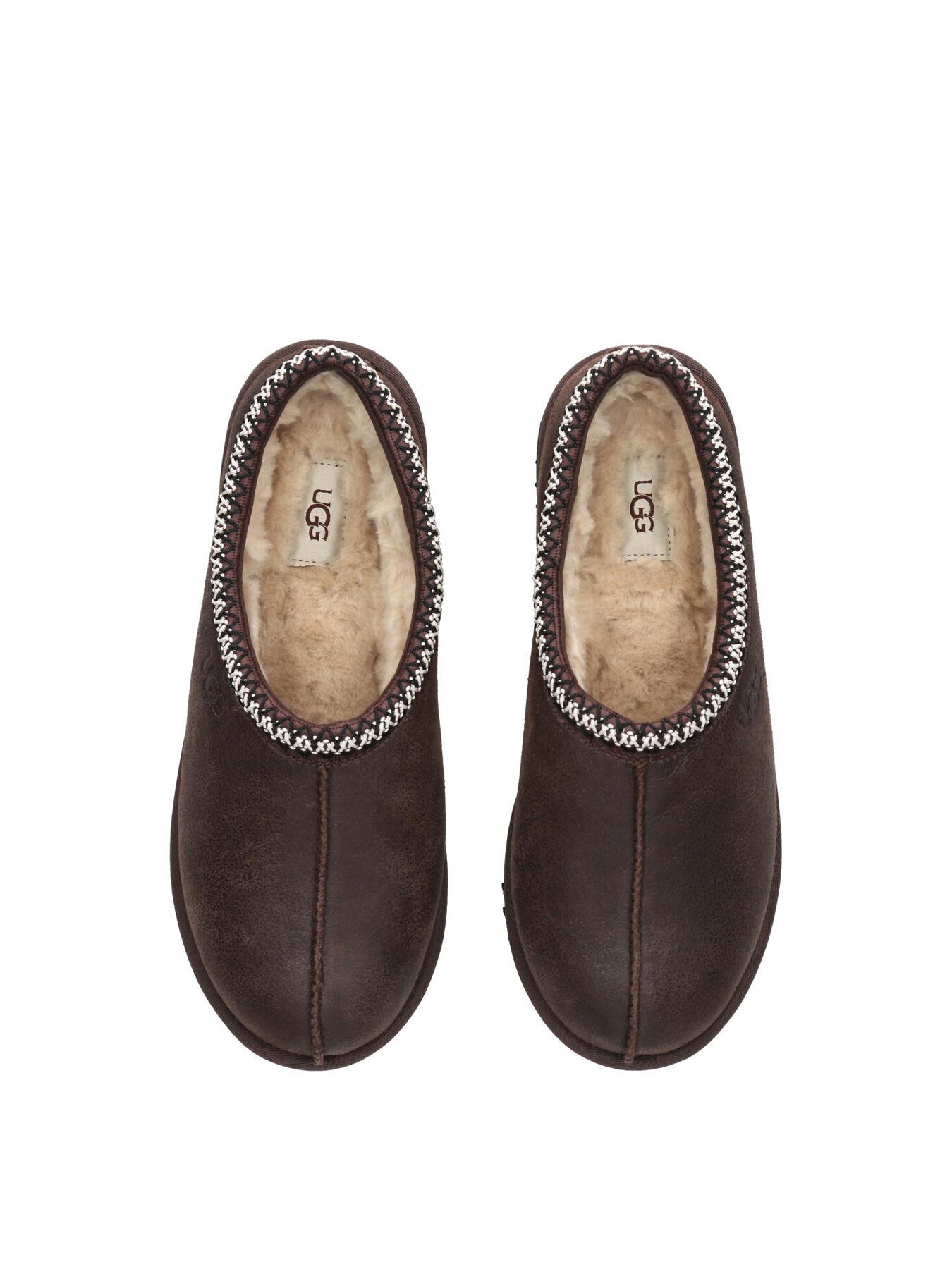 Mens Tasman Distressed Dark Brown