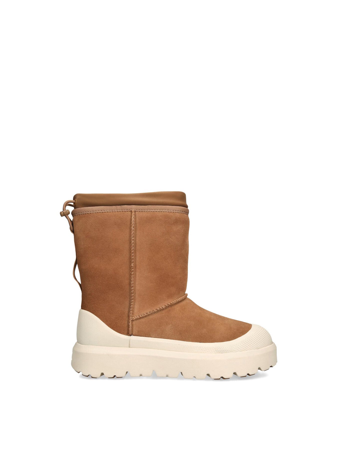 Mens Weather Hybrid Short Suede Hiking Boots Tan