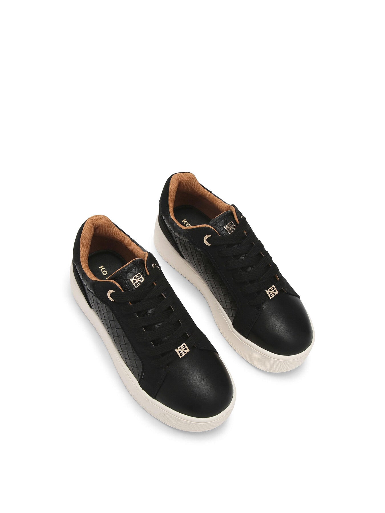 Lighter Weave Trainers Black