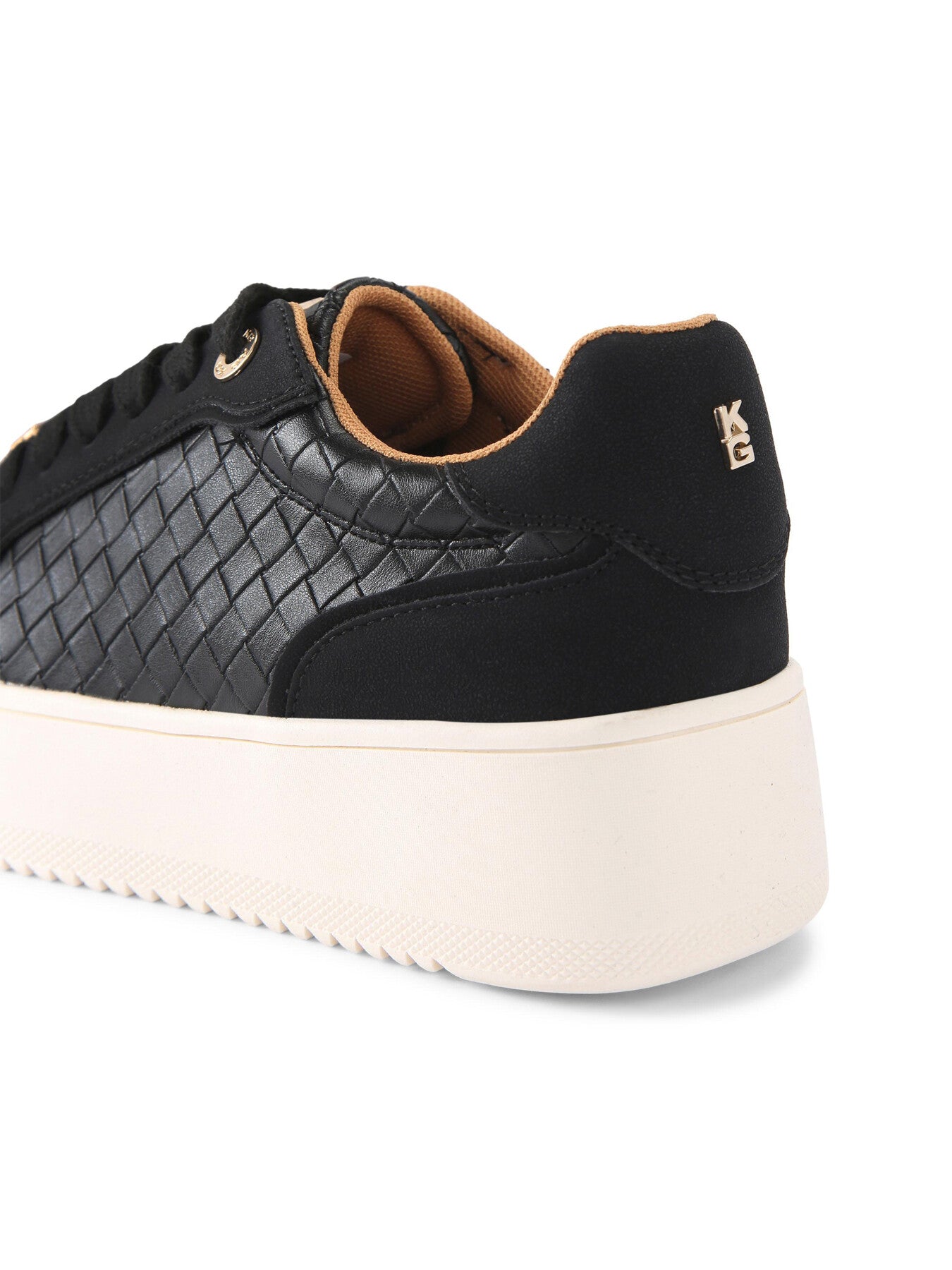 Lighter Weave Trainers Black