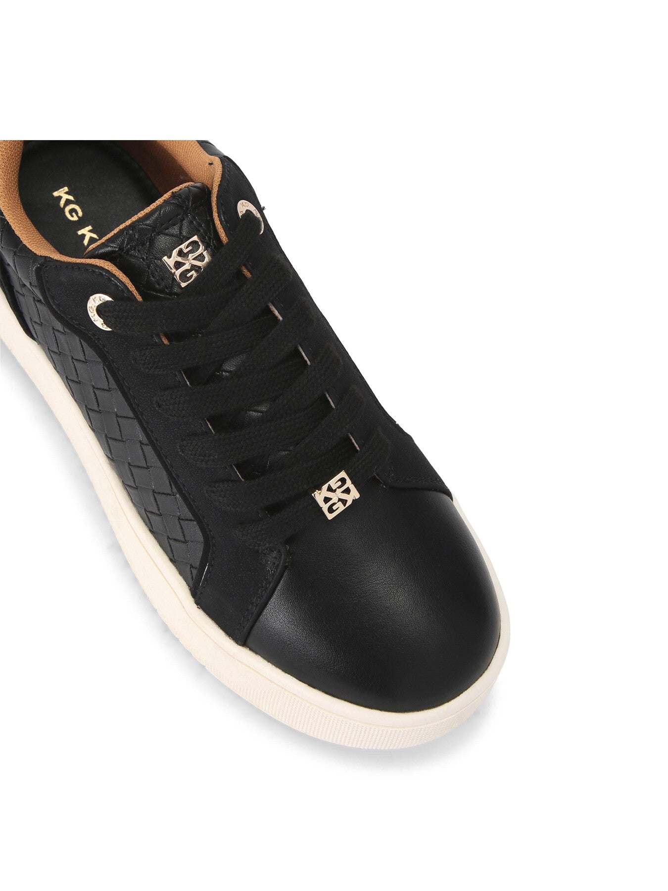Lighter Weave Trainers Black