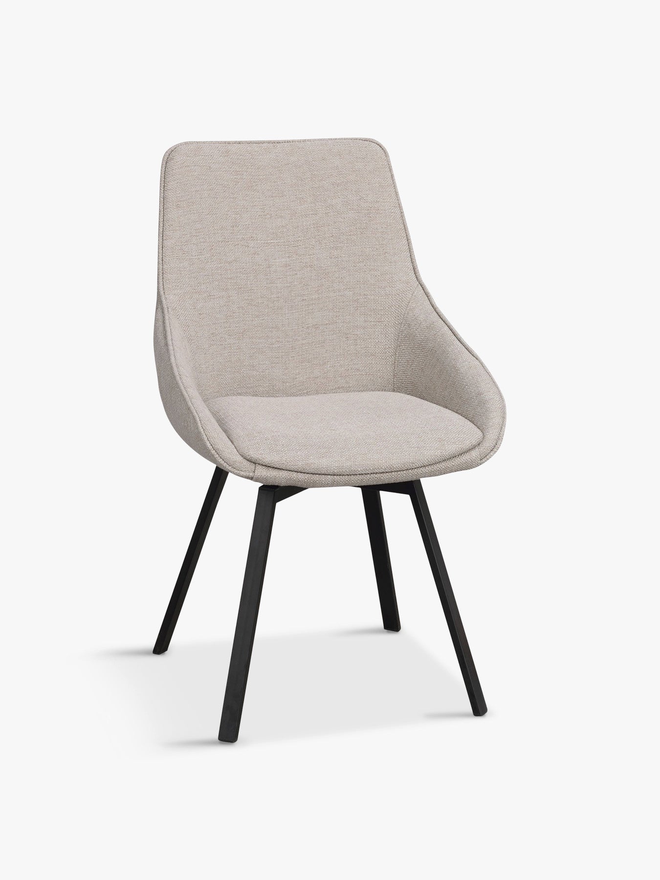 Fraser Upholstered Swivel Chair, Set of