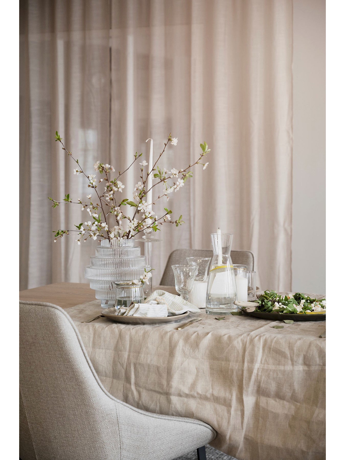 Fraser Upholstered Swivel Chair, Set of