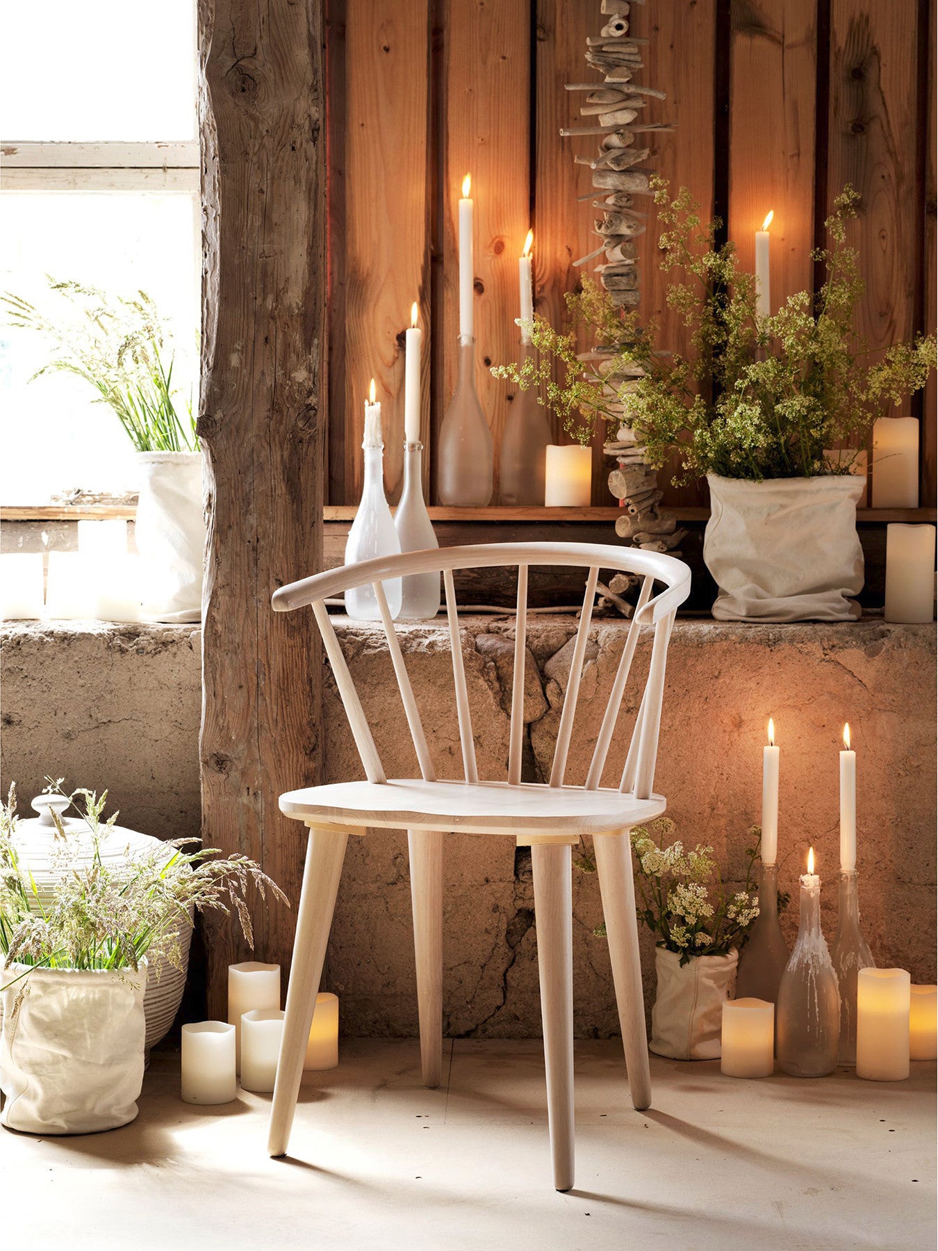 Carmen Spindle Back Chair, Set of 2