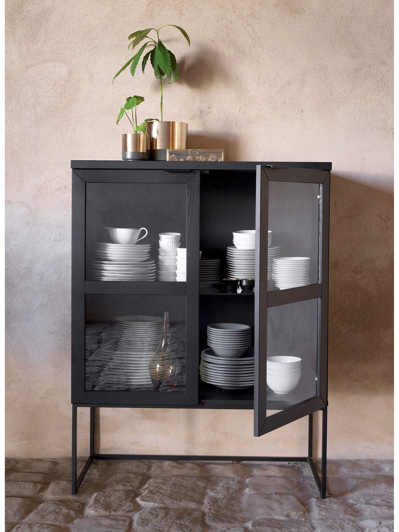 Bates Glass Fronted Cabinet