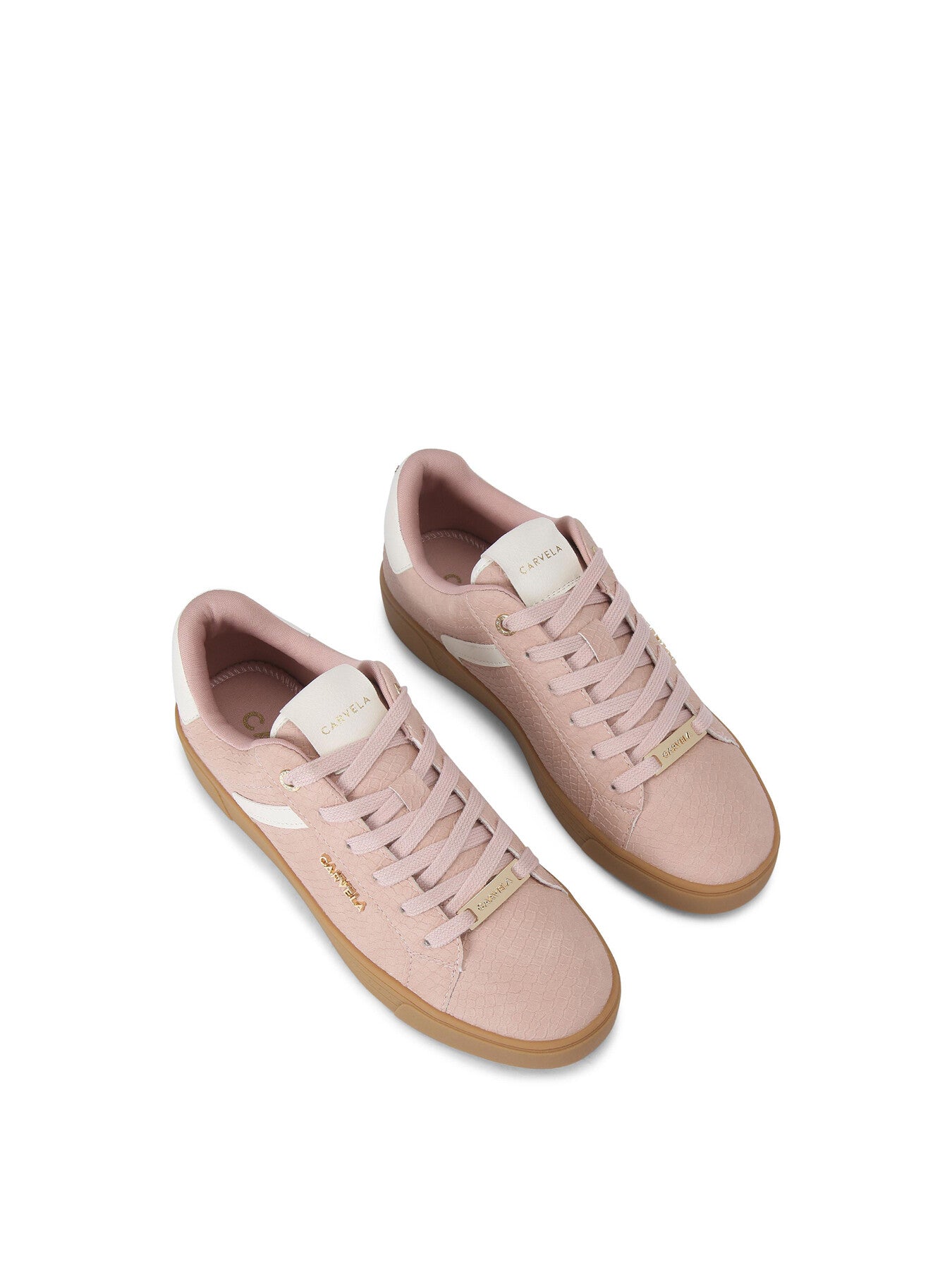 Daze Gum Flatform Trainers Pink