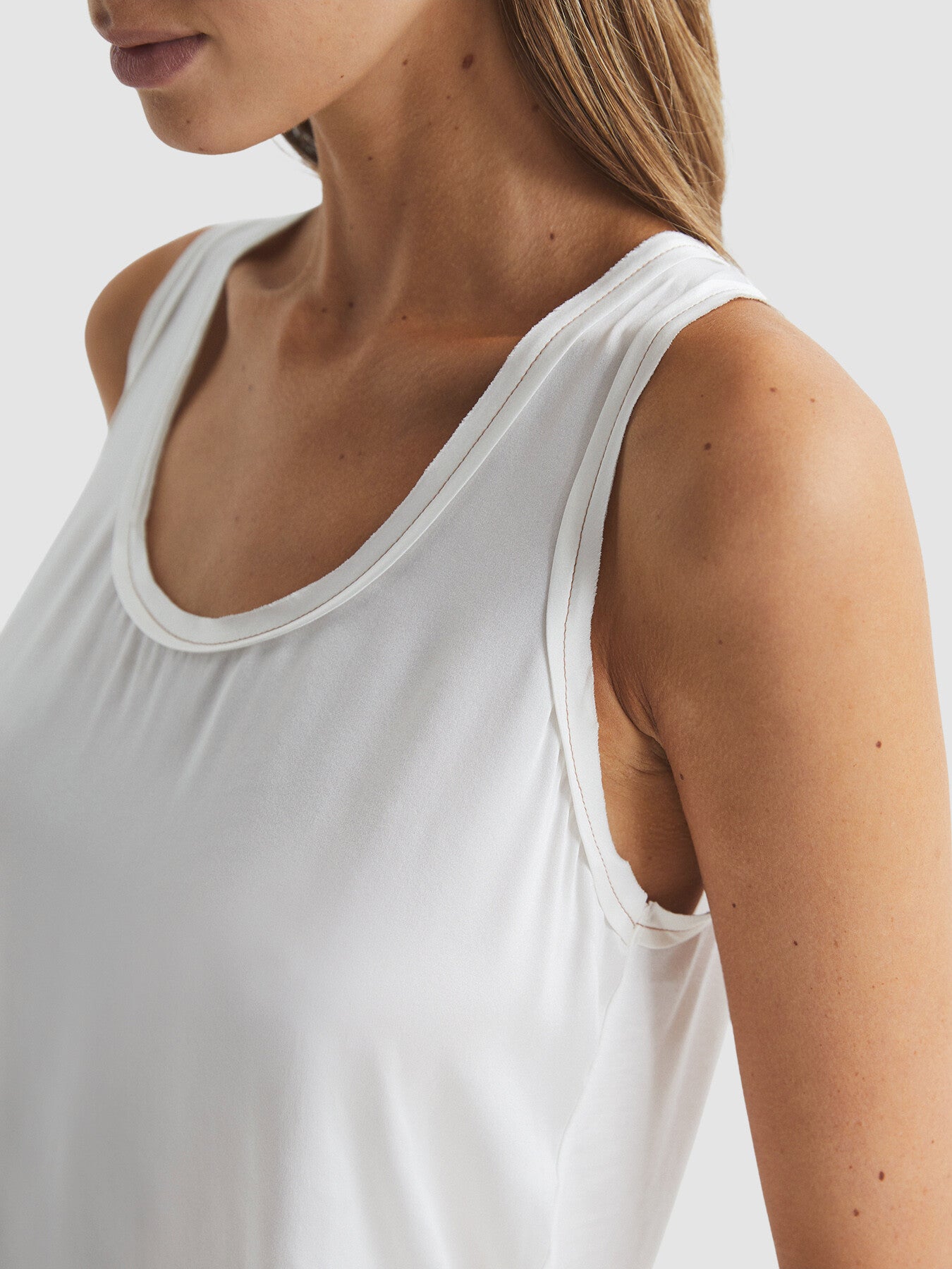 Riley Silk Front Vest