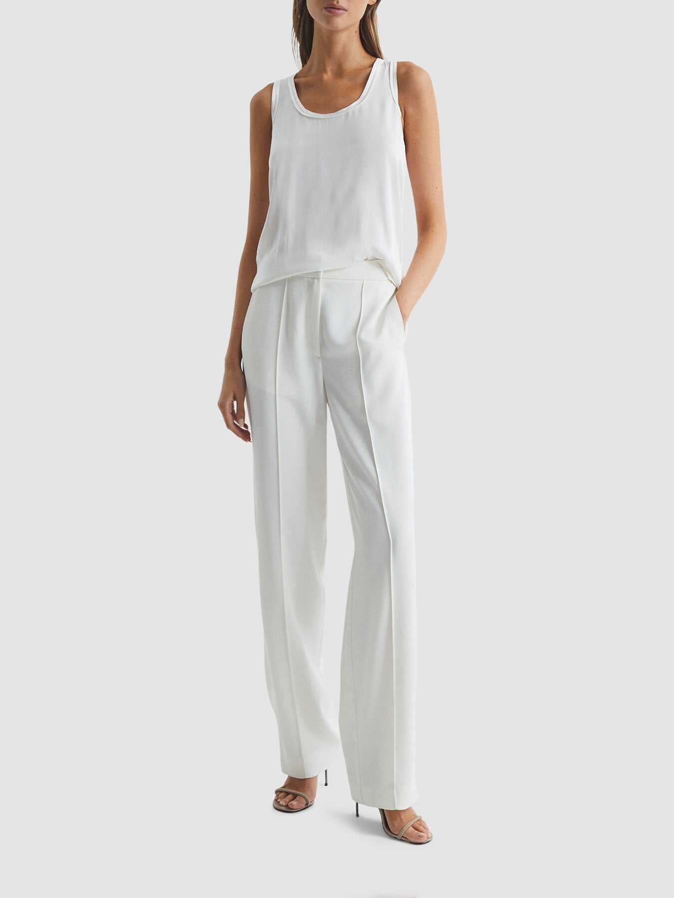 Riley Silk Front Vest