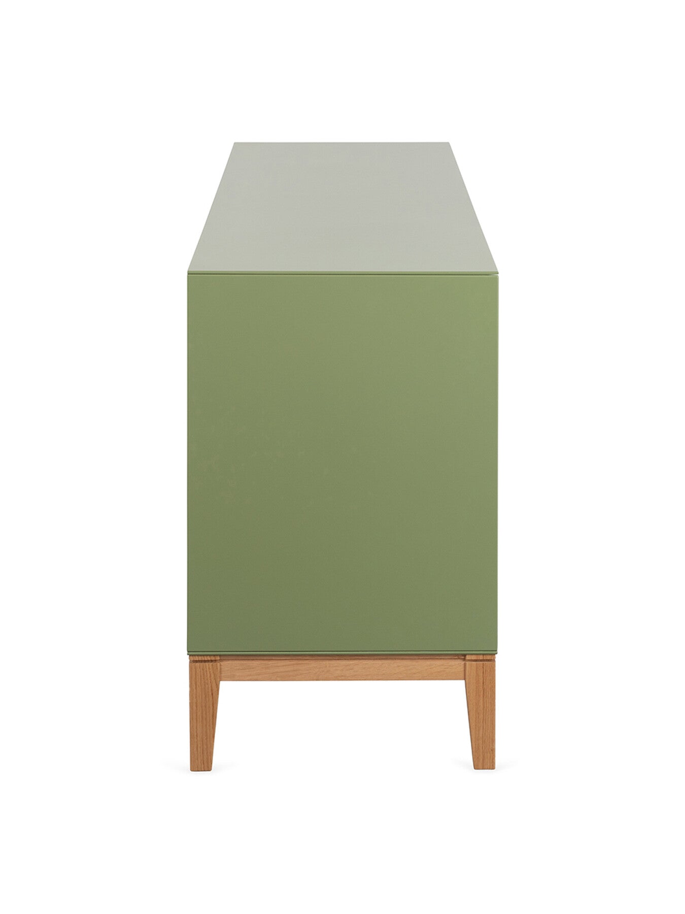 Lars 6 Drawer Dresser Wide Olive and Oak