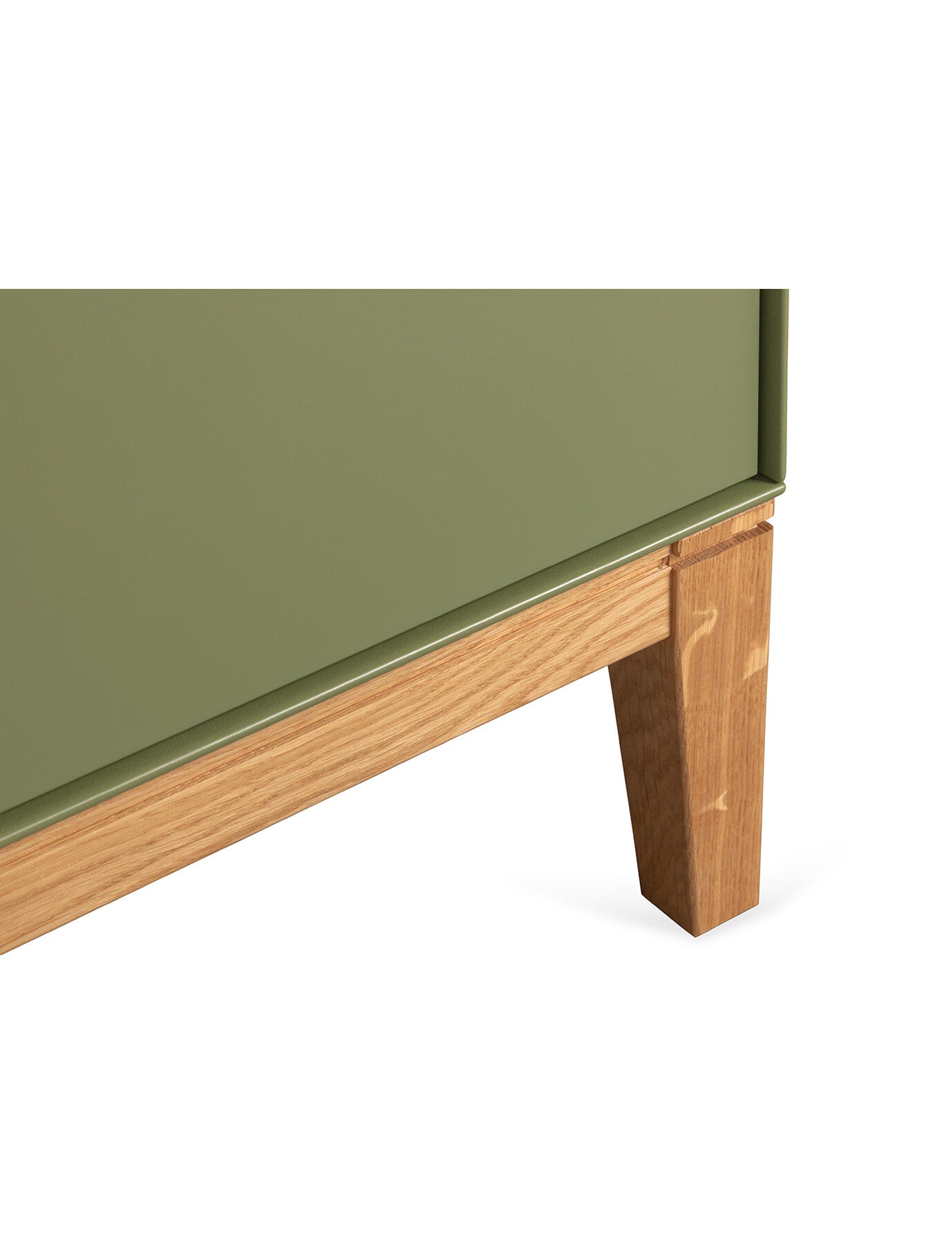 Lars 2 Door Wardrobe Olive and Oak