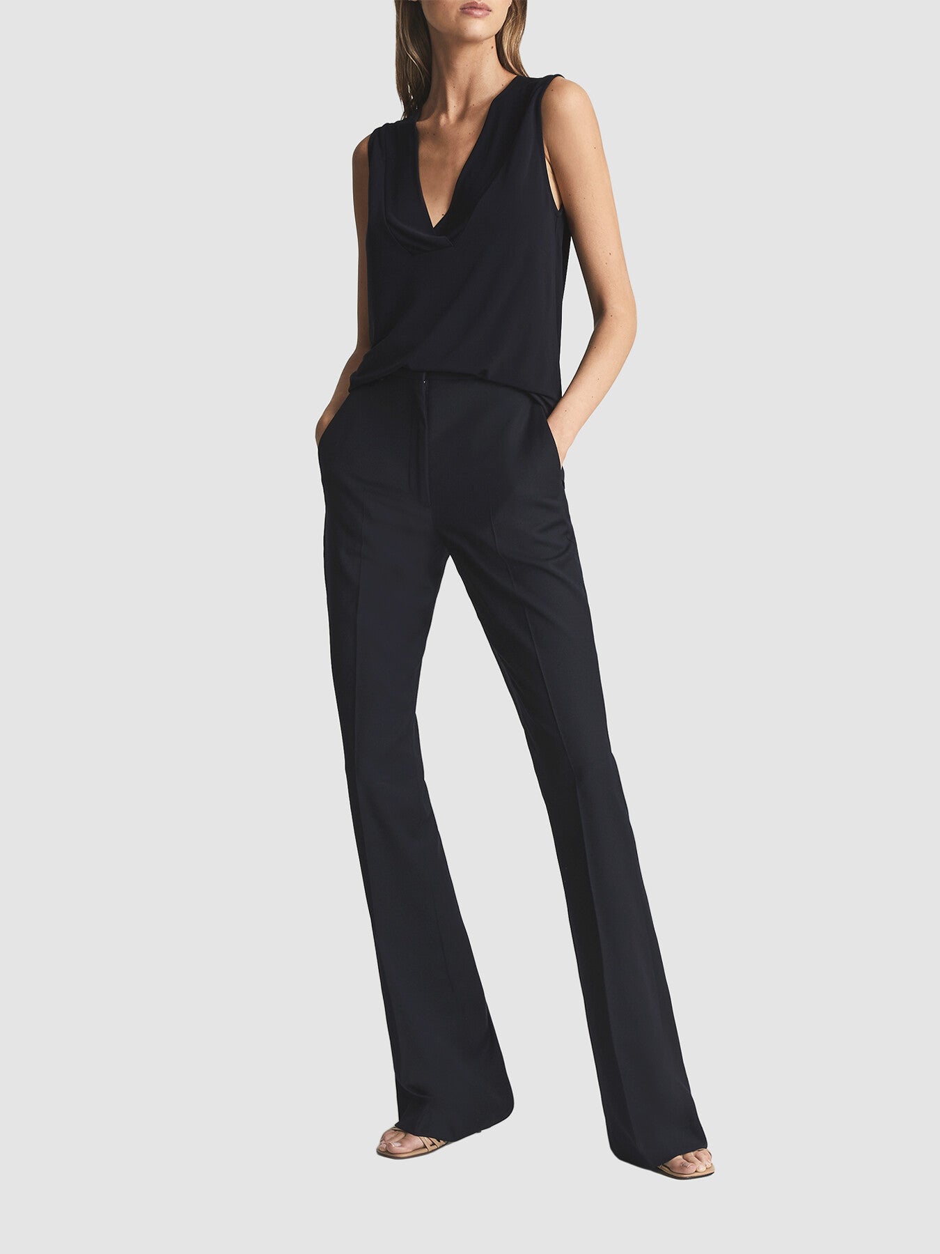 Taylor V-Neck Shell Blouse