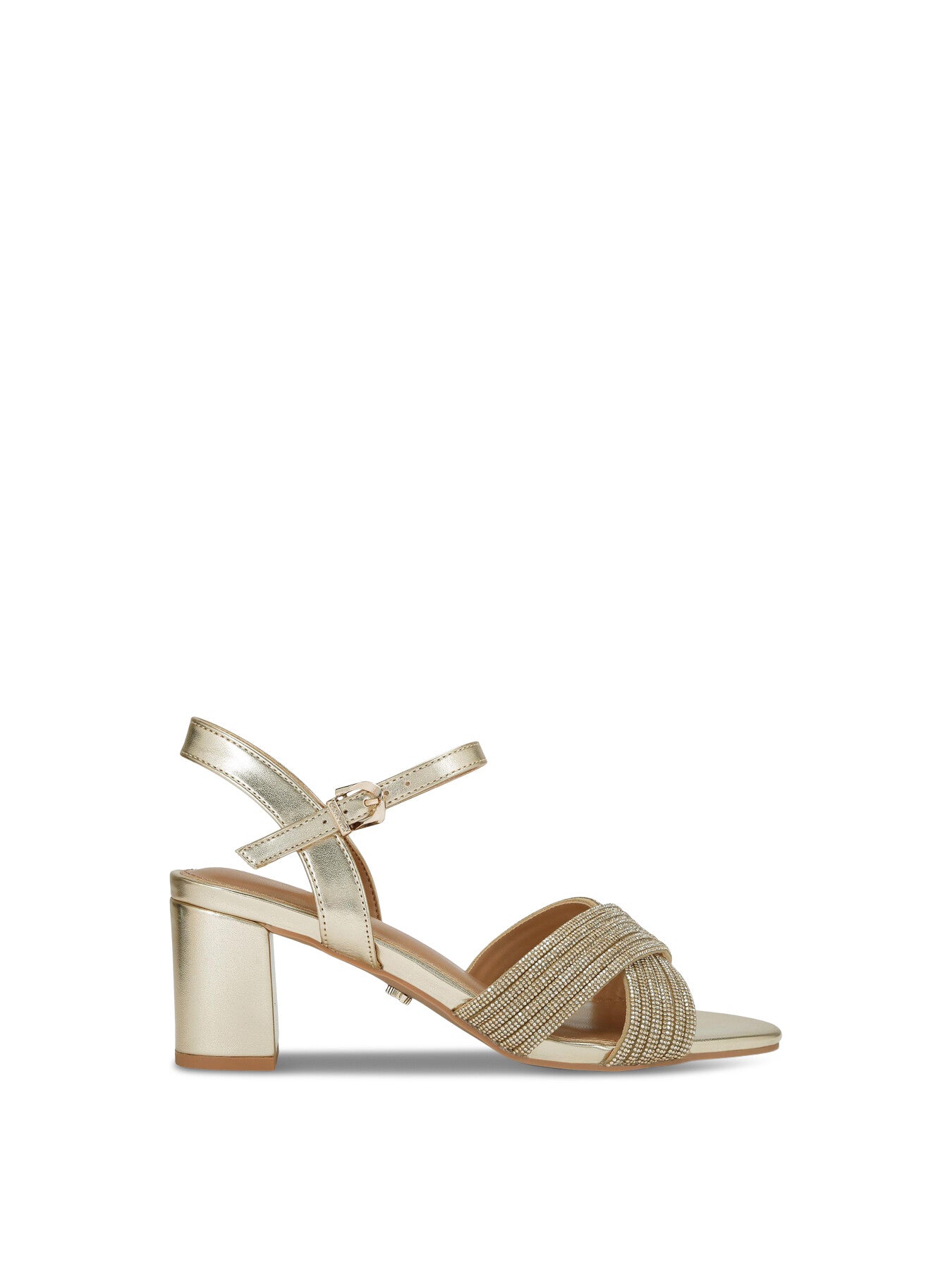 Divine Block Sandals Gold