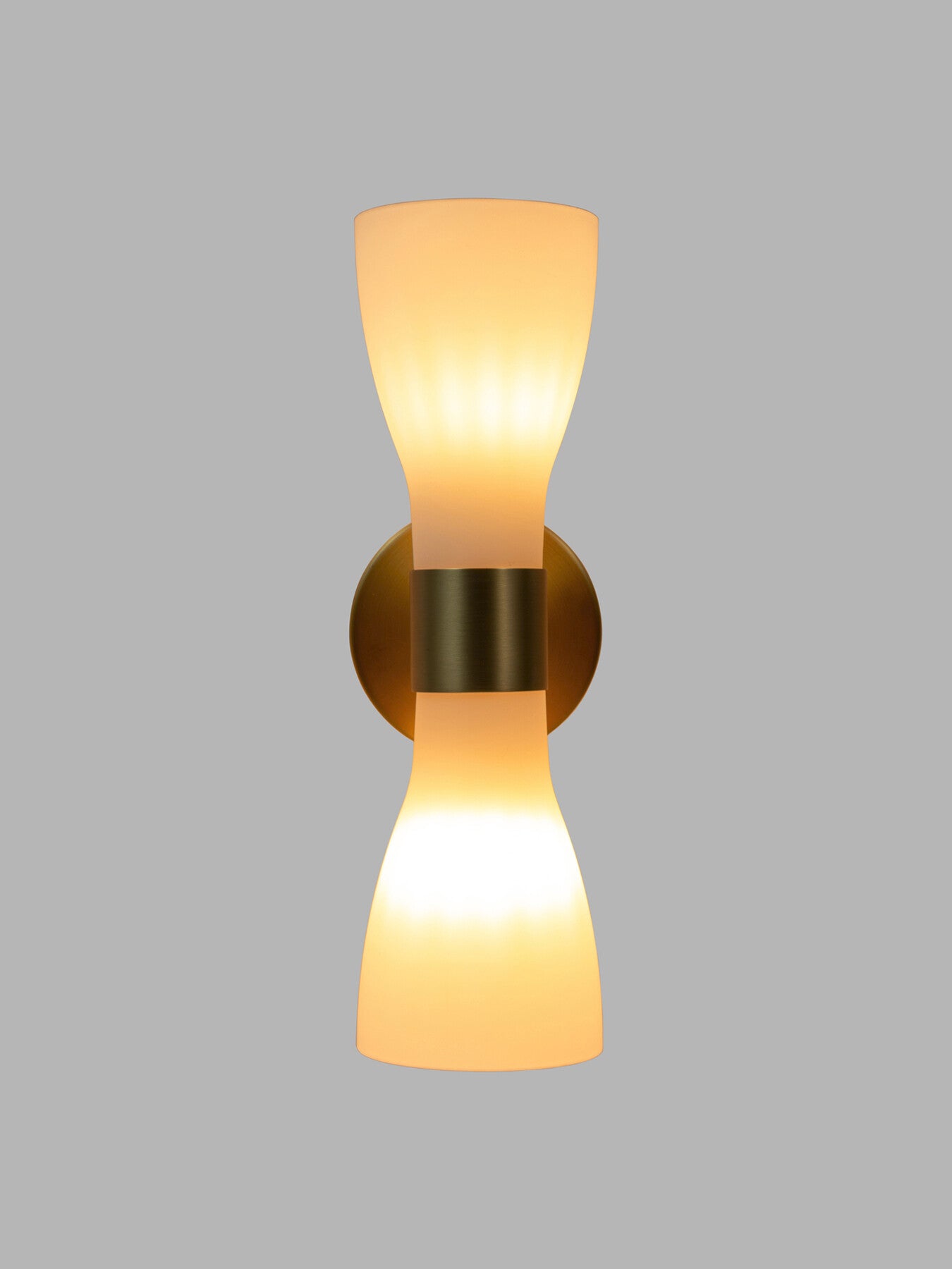 Ophelia Double Wall Lamp Brushed Brass