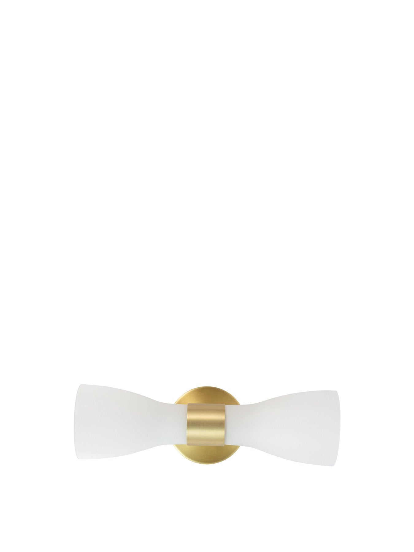 Ophelia Double Wall Lamp Brushed Brass