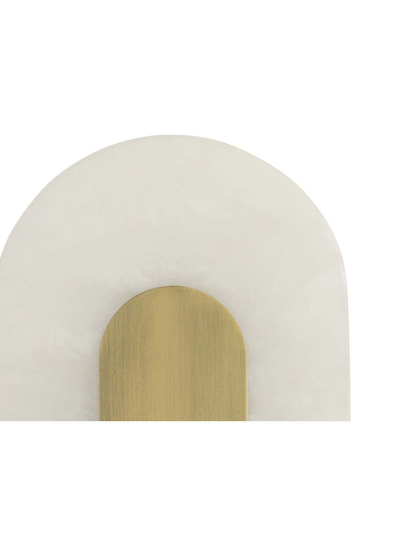 Ebro Alabaster LED Wall Light Oval IP44