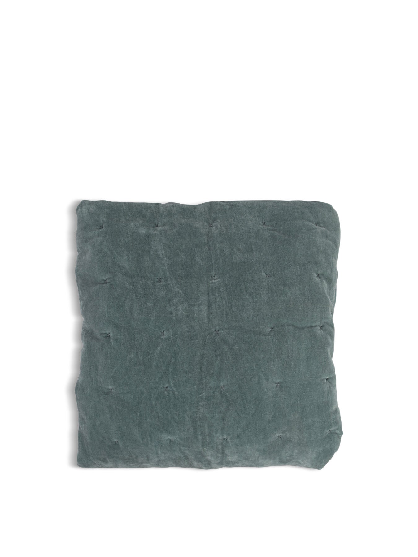 Two Tone Quilt Blue & Natural 240 x 260cm
