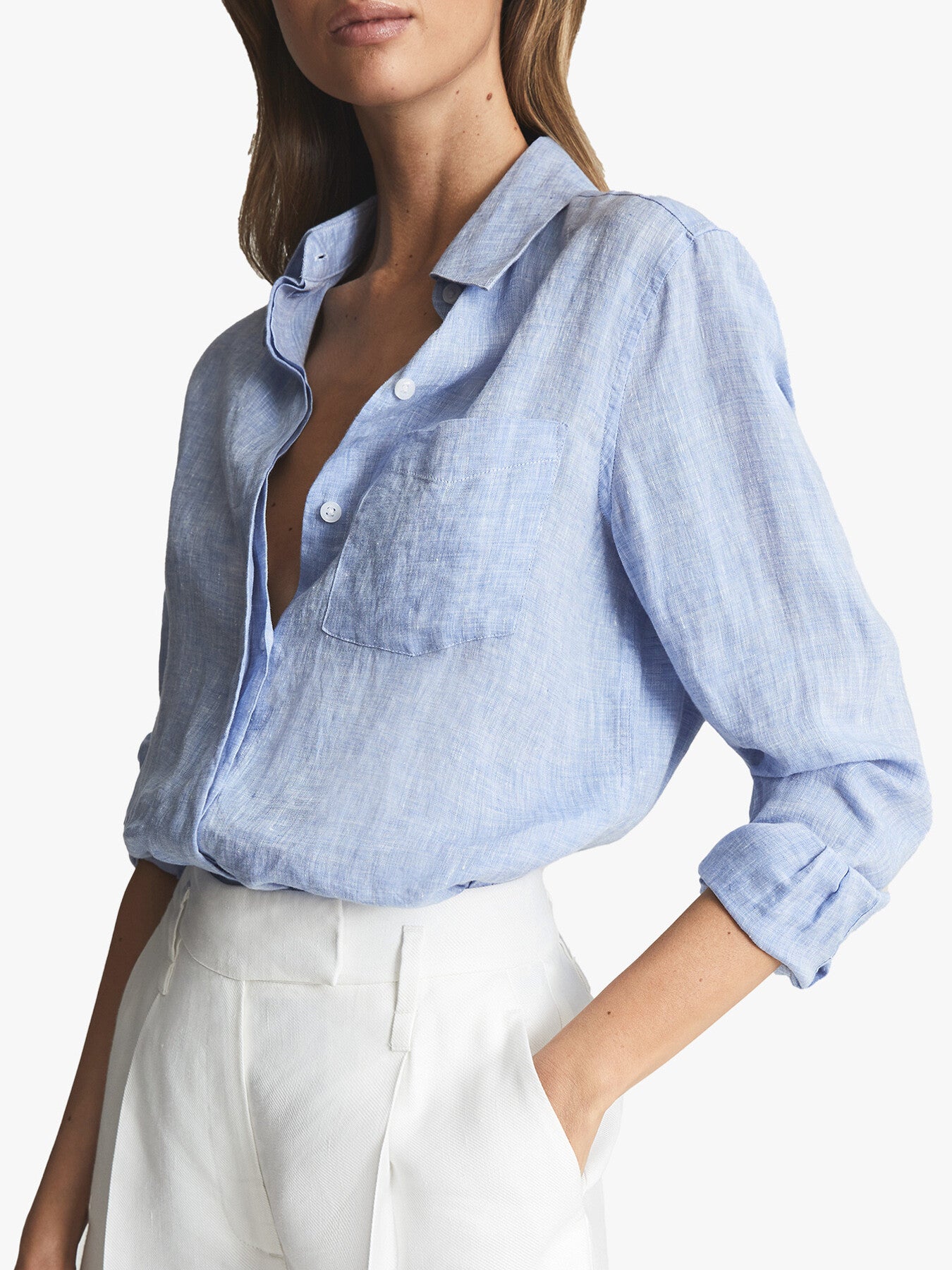 Campbell Linen Long Sleeve Shirt