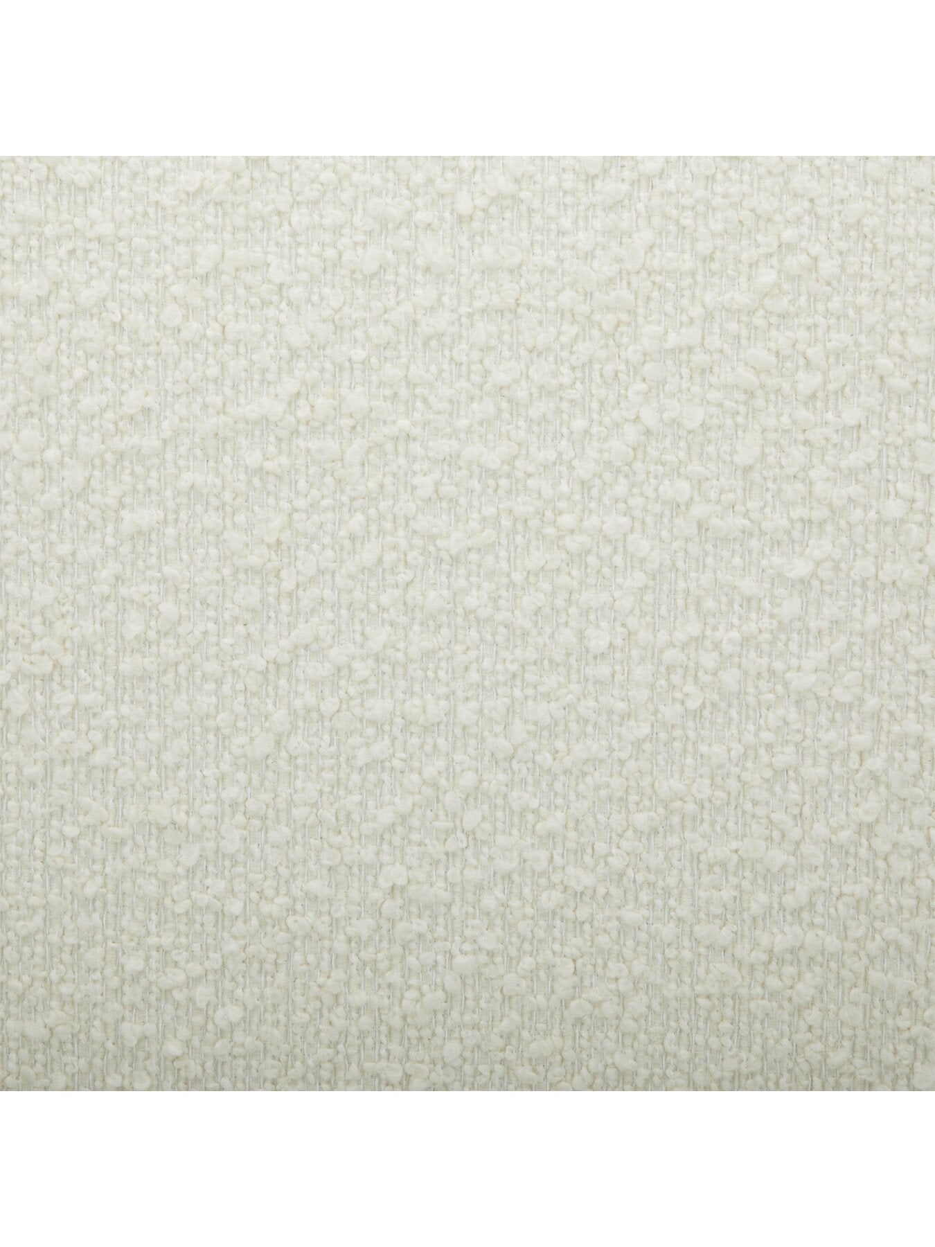 Anders Ivory Boucle Otto Footstool