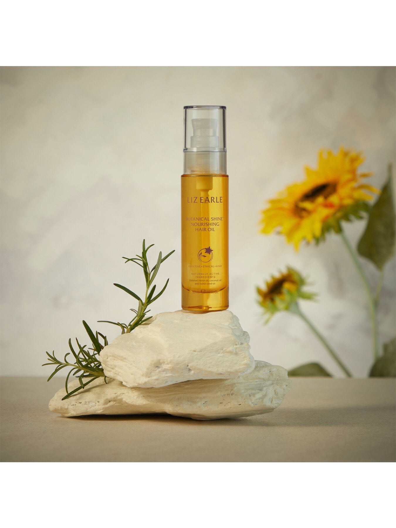 Botanical Shine Nourishing Hair Oil for all hair types 50ml pump