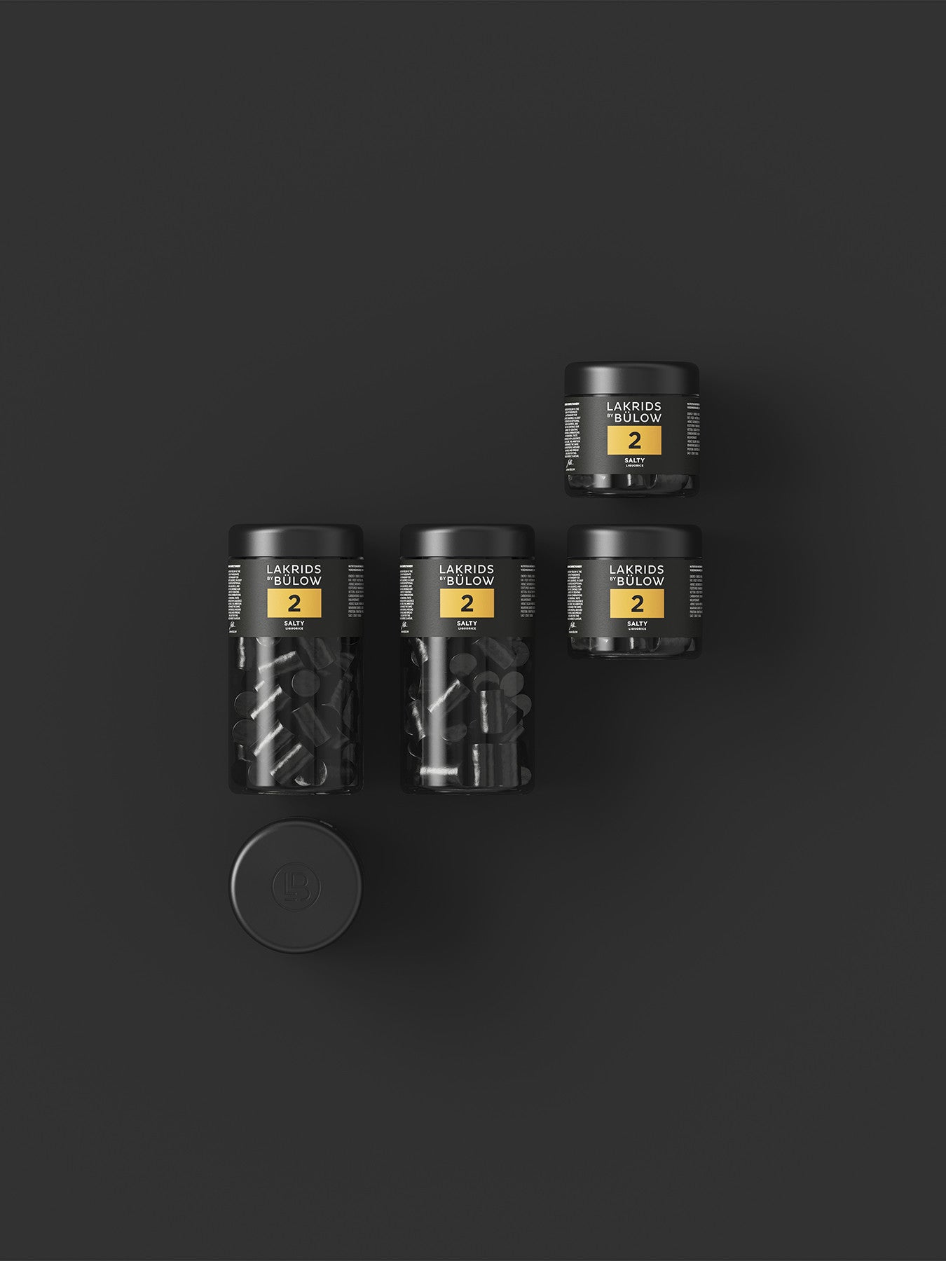 No 2 Salty Liquorice 360g