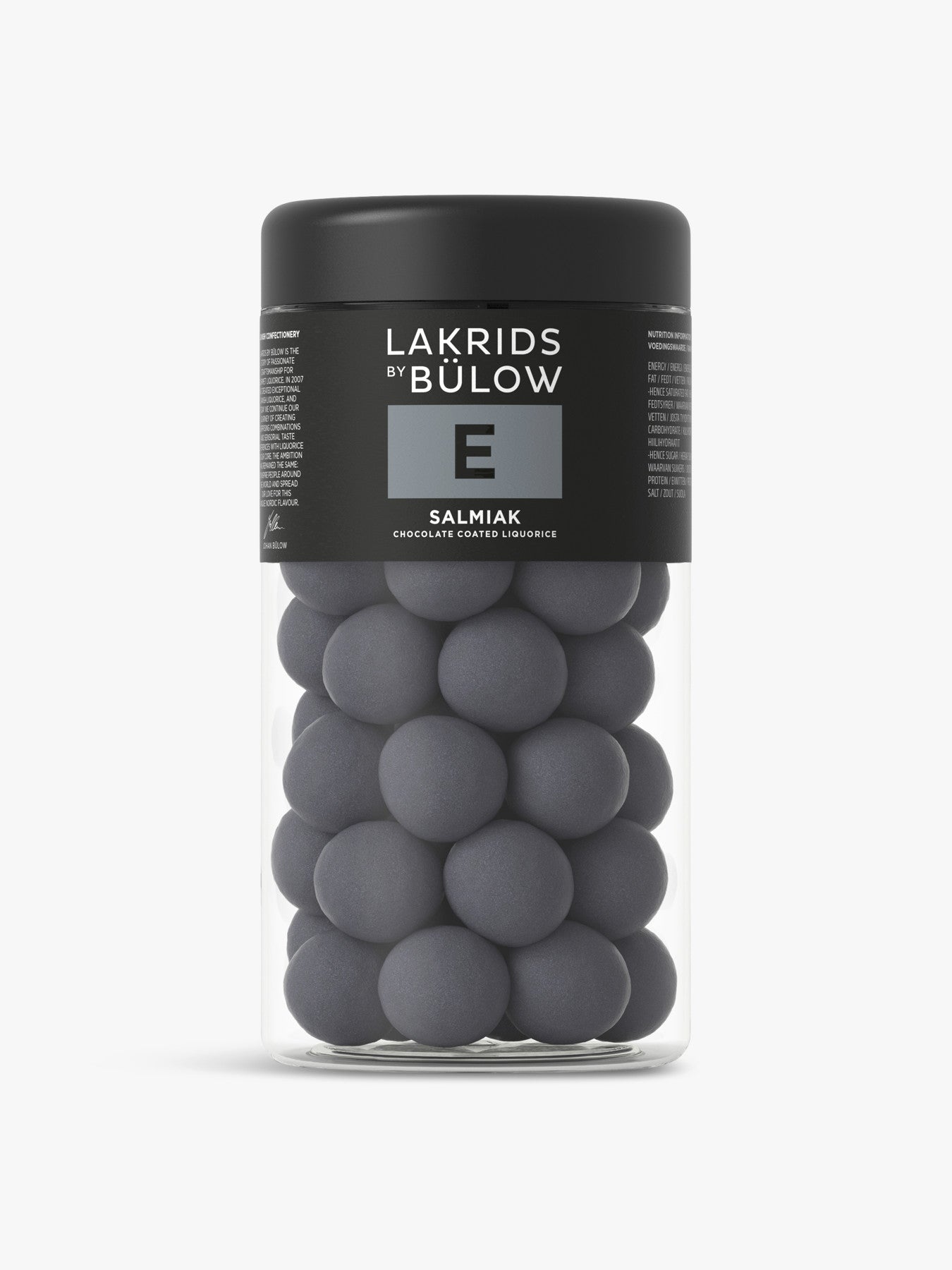 E Salmiak Chocolate Coated Liquorice 295g