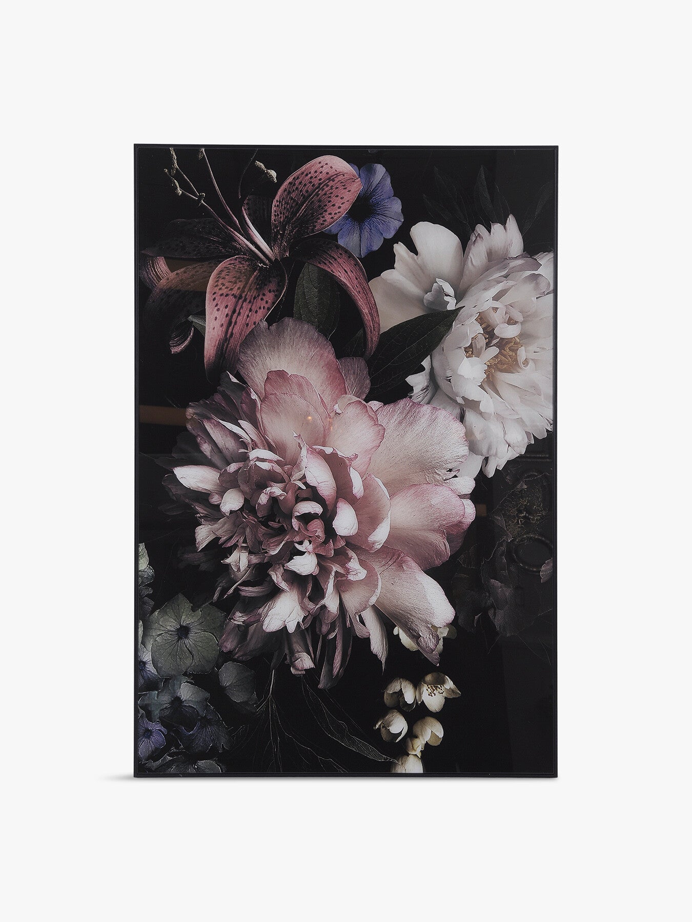 Floral Glass Wall Art