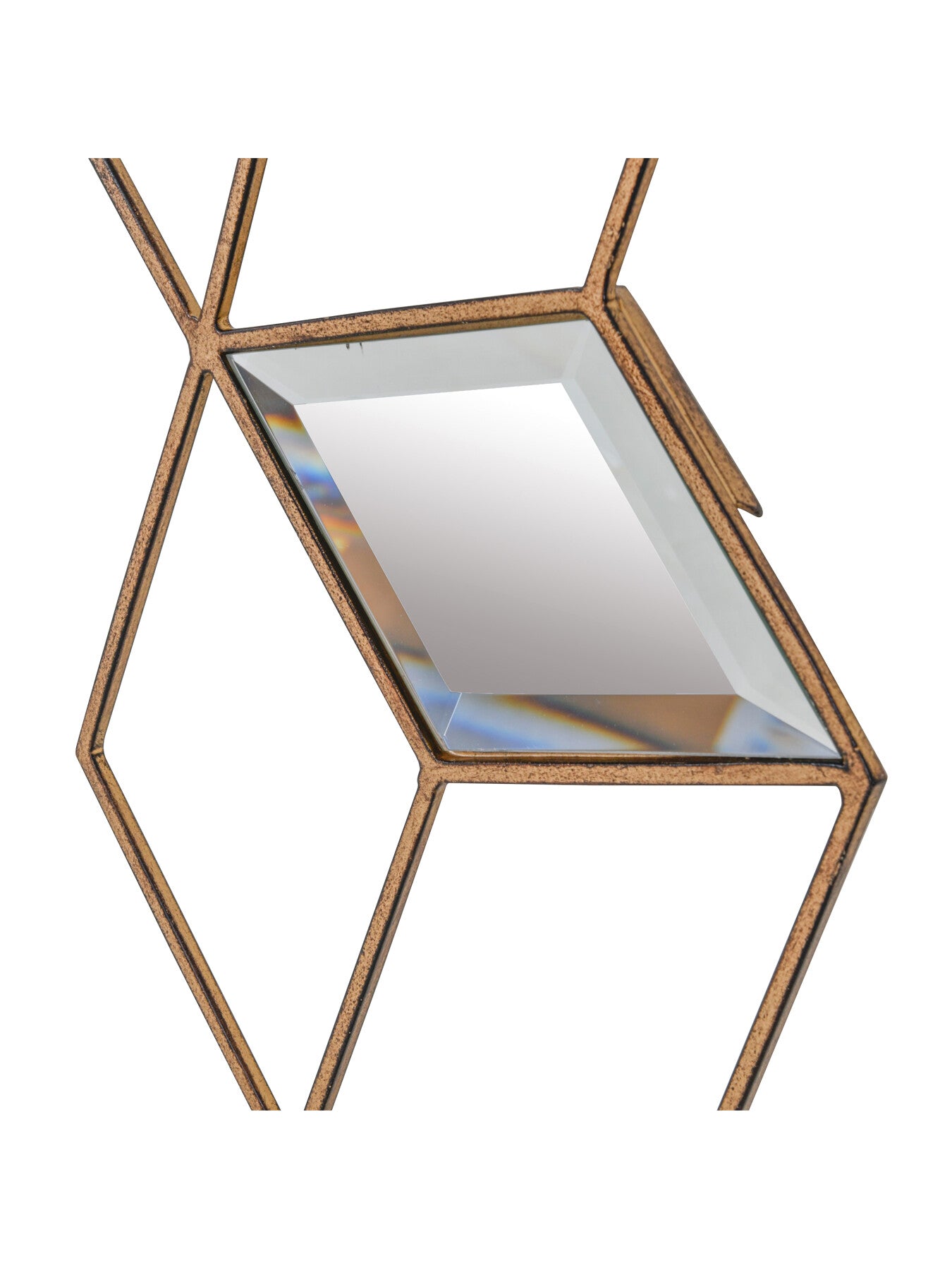 Honeycomb Mirror Set Finish