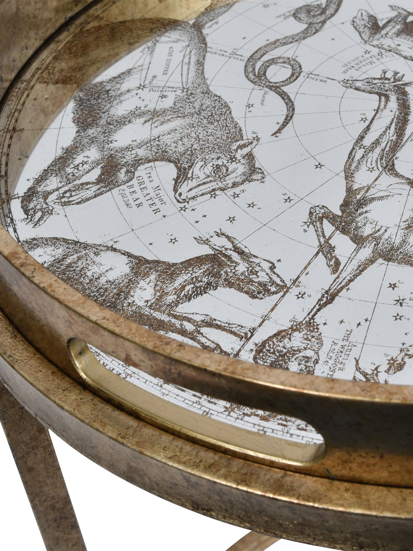 Astrology Chart Set of 2 Tray Tables