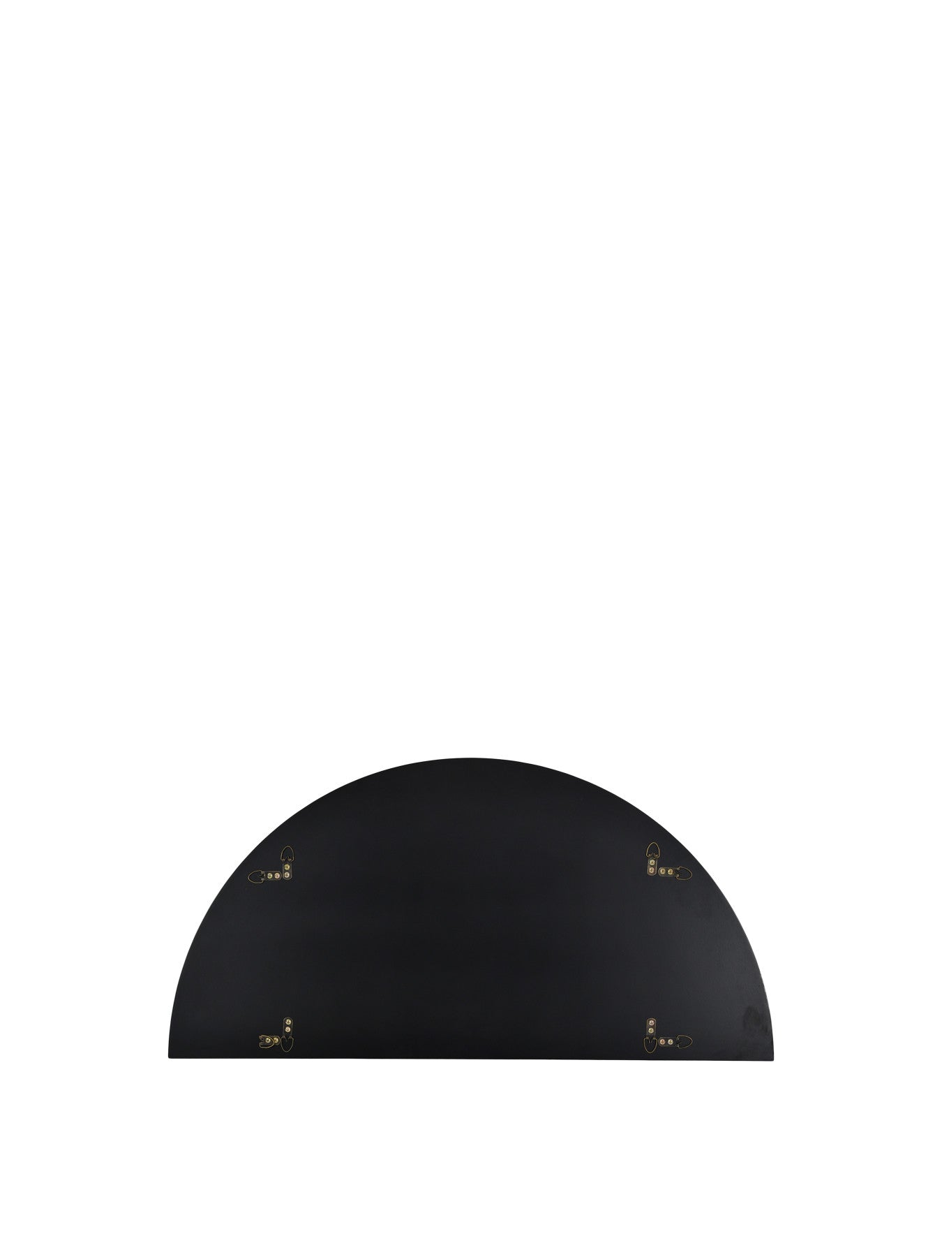 Half Moon Crystal Wall Mirror