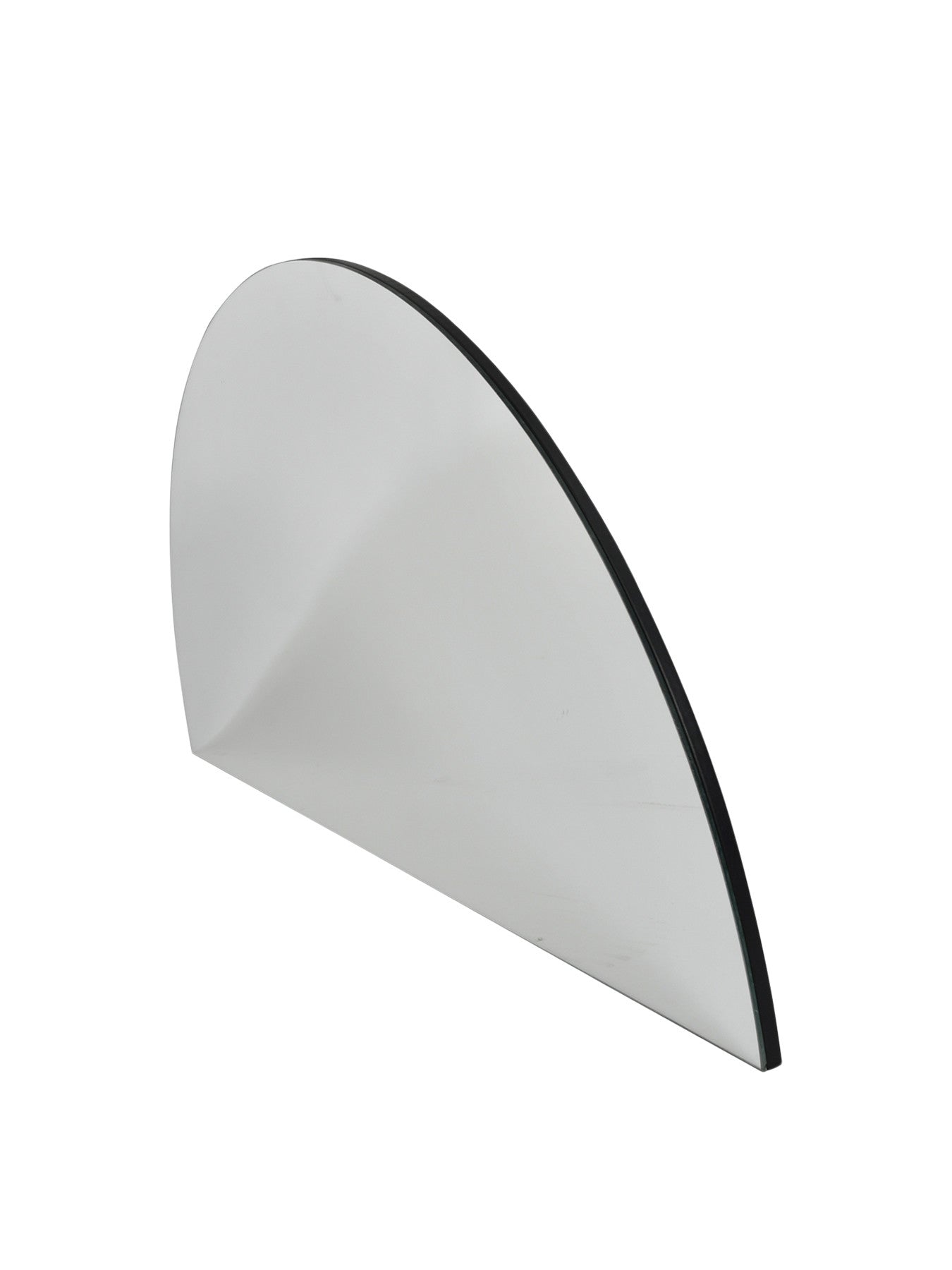 Half Moon Crystal Wall Mirror