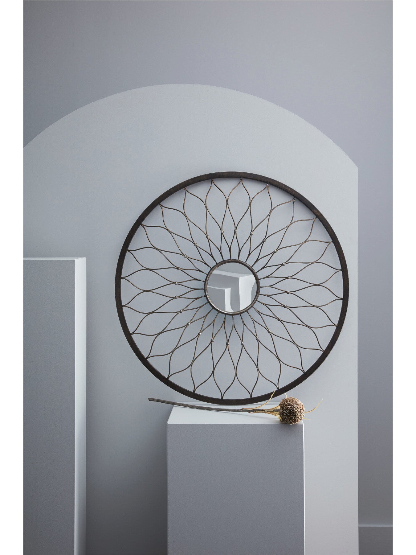 Iconic Spikey Mirror
