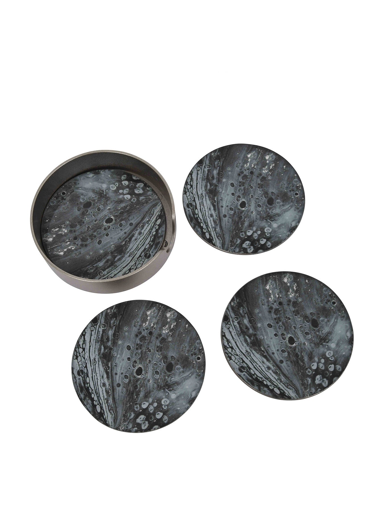 Swirl Set of 4 Coasters