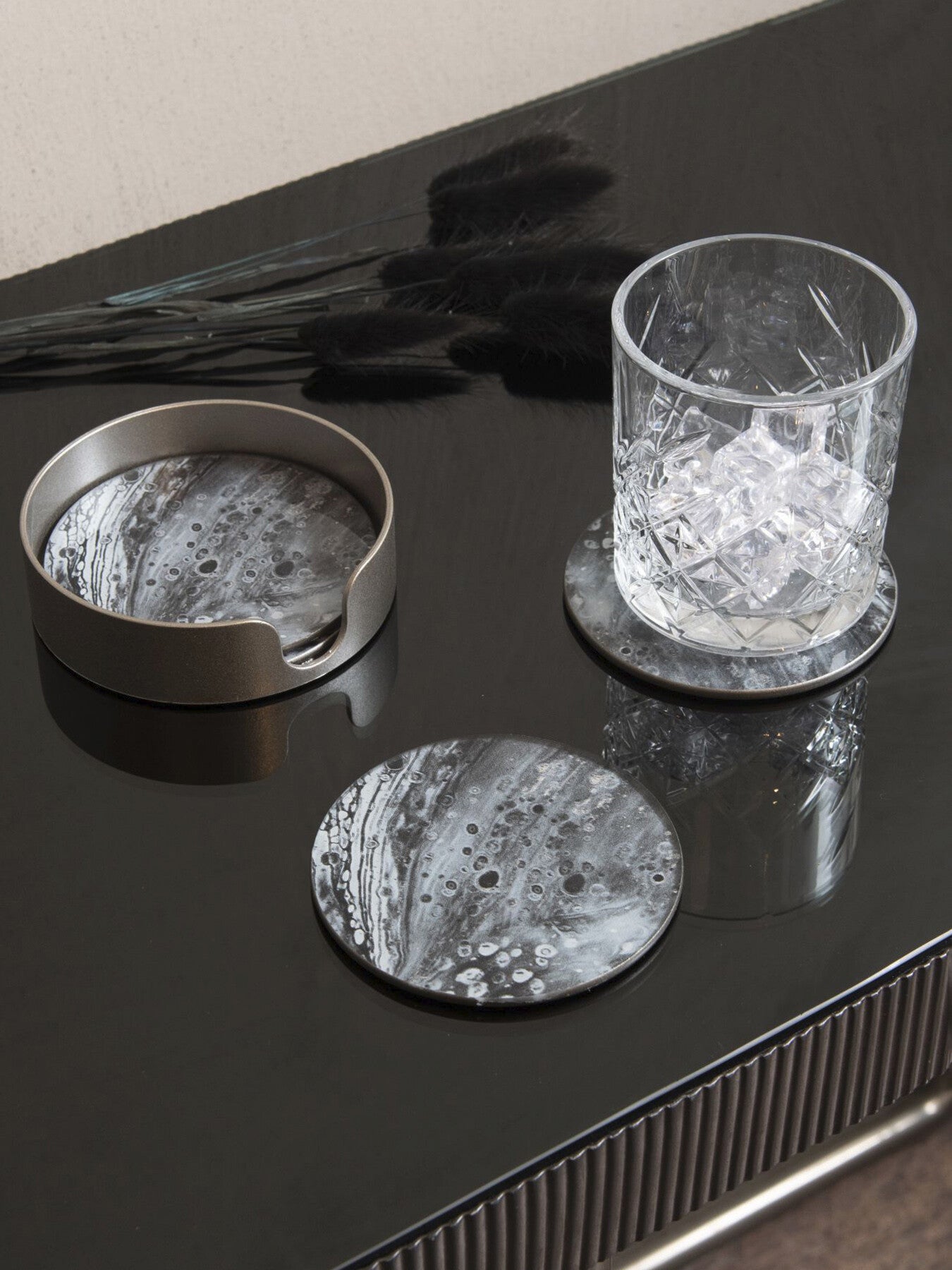 Swirl Set of 4 Coasters