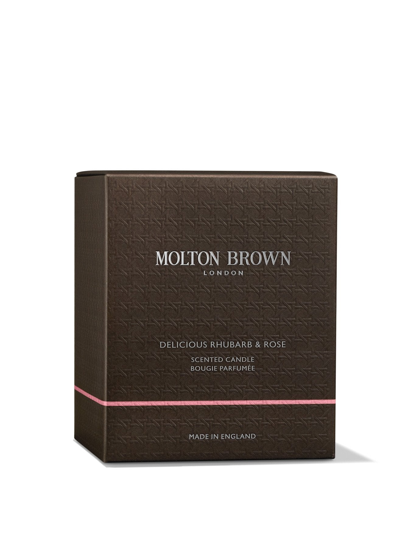 Delicious Rhubarb Rose Signature Scented Candle Single Wick 190g