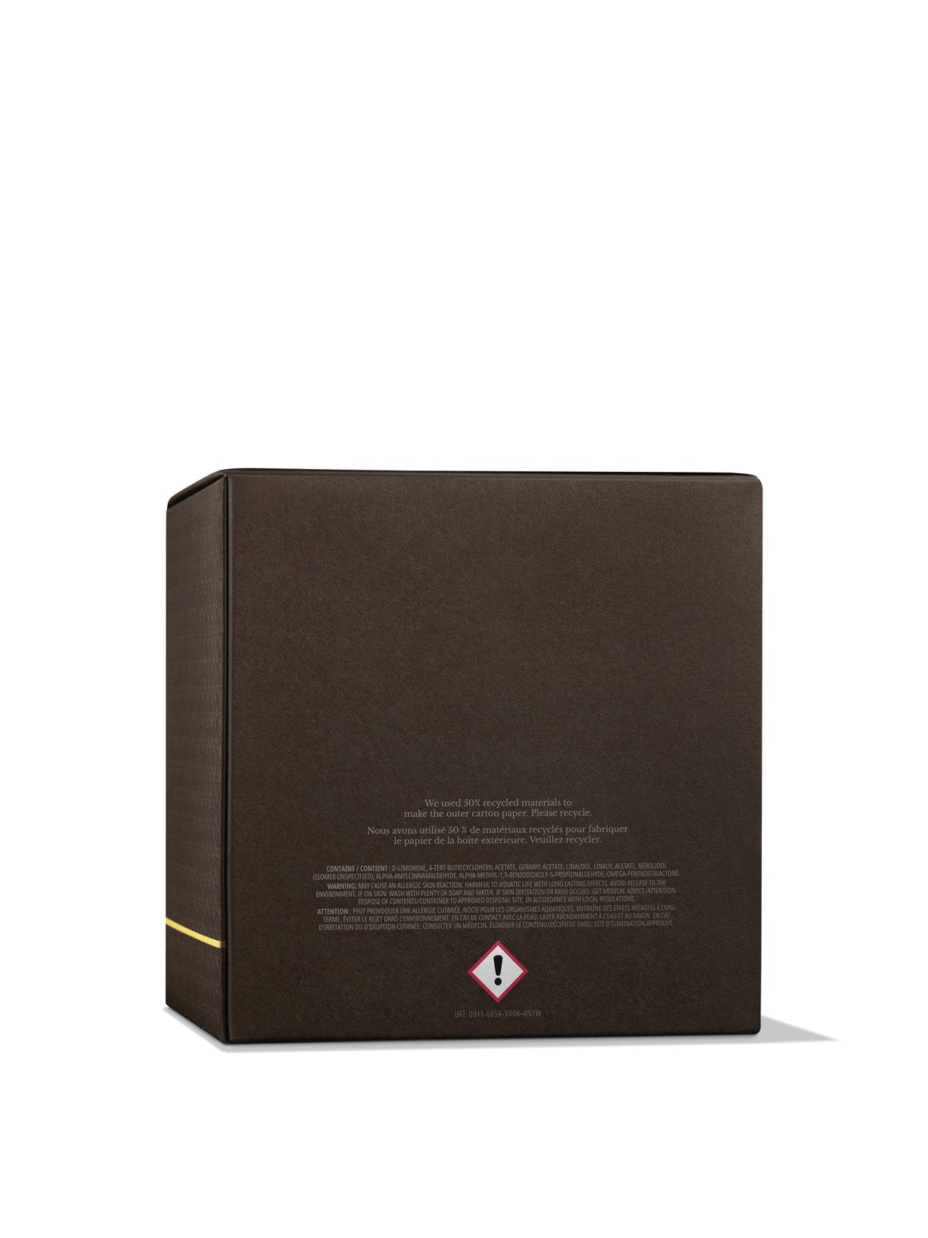 Orange Bergamot Luxury Scented Candle Triple Wick 600g