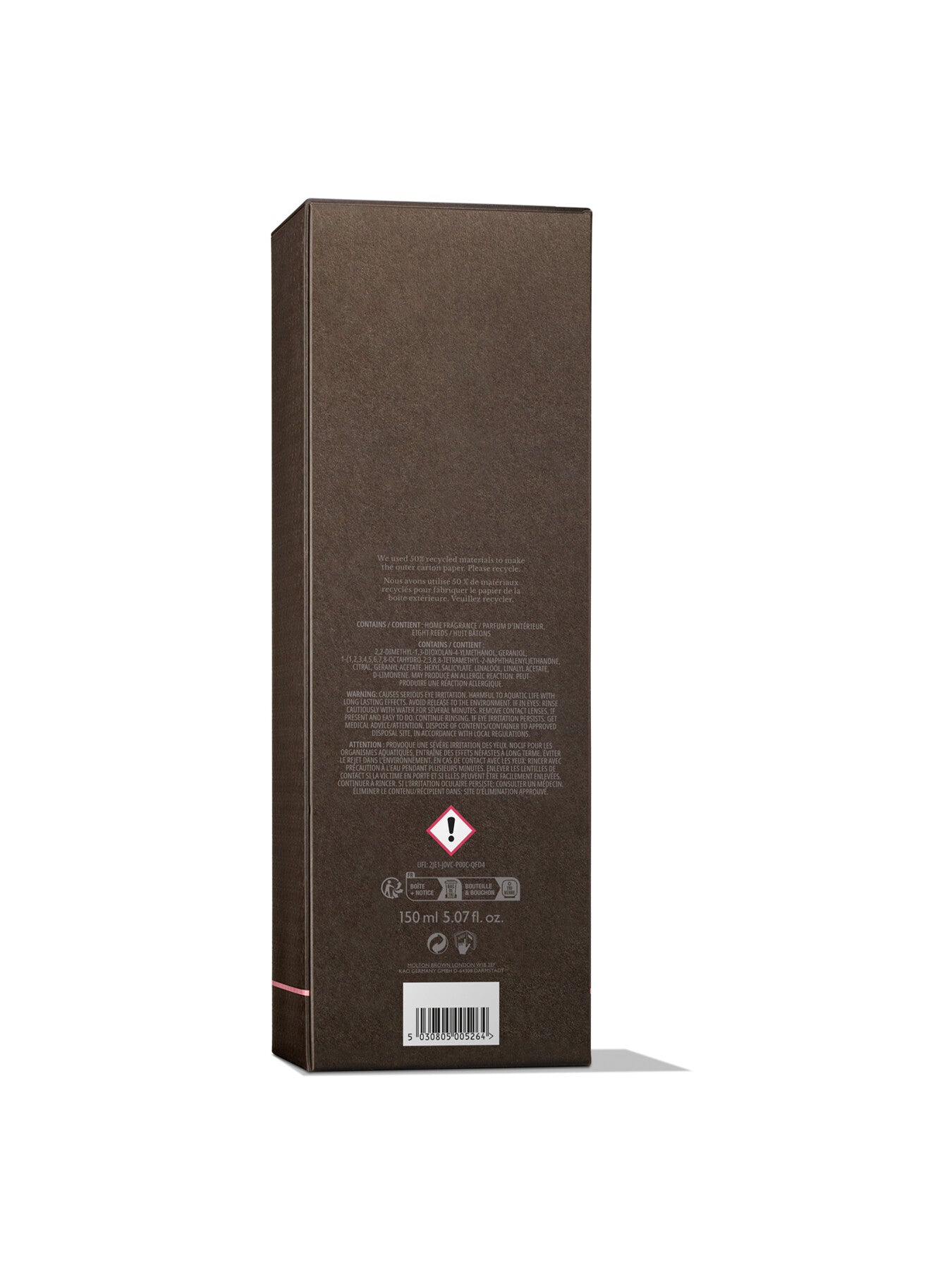 Delicious Rhubarb Rose Aroma Reeds 150ml