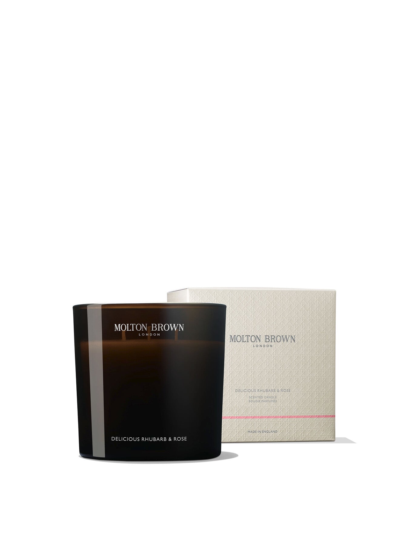 Delicious Rhubarb Rose Luxury Candle 600g