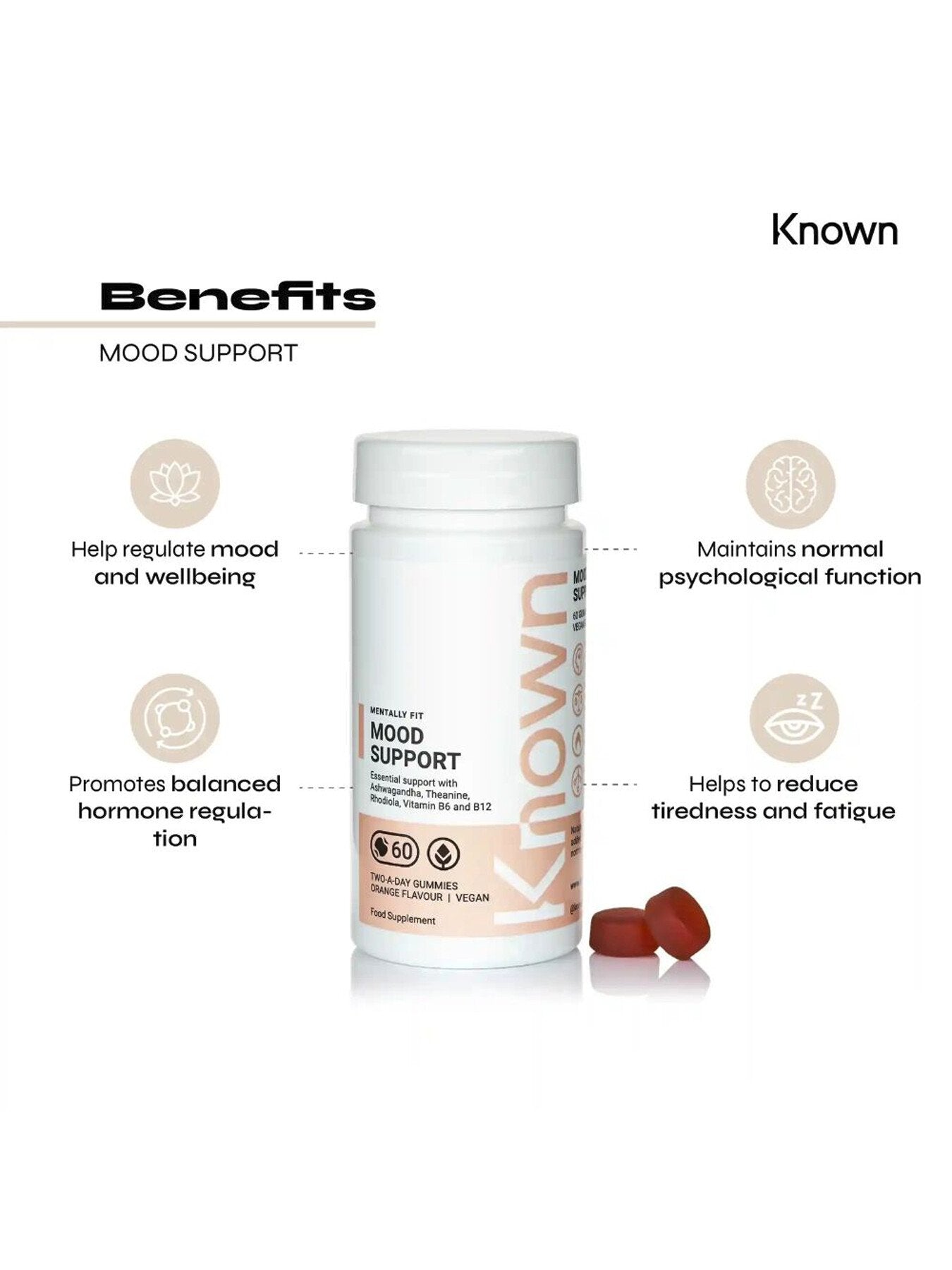 Mood Support Vegan Gummies