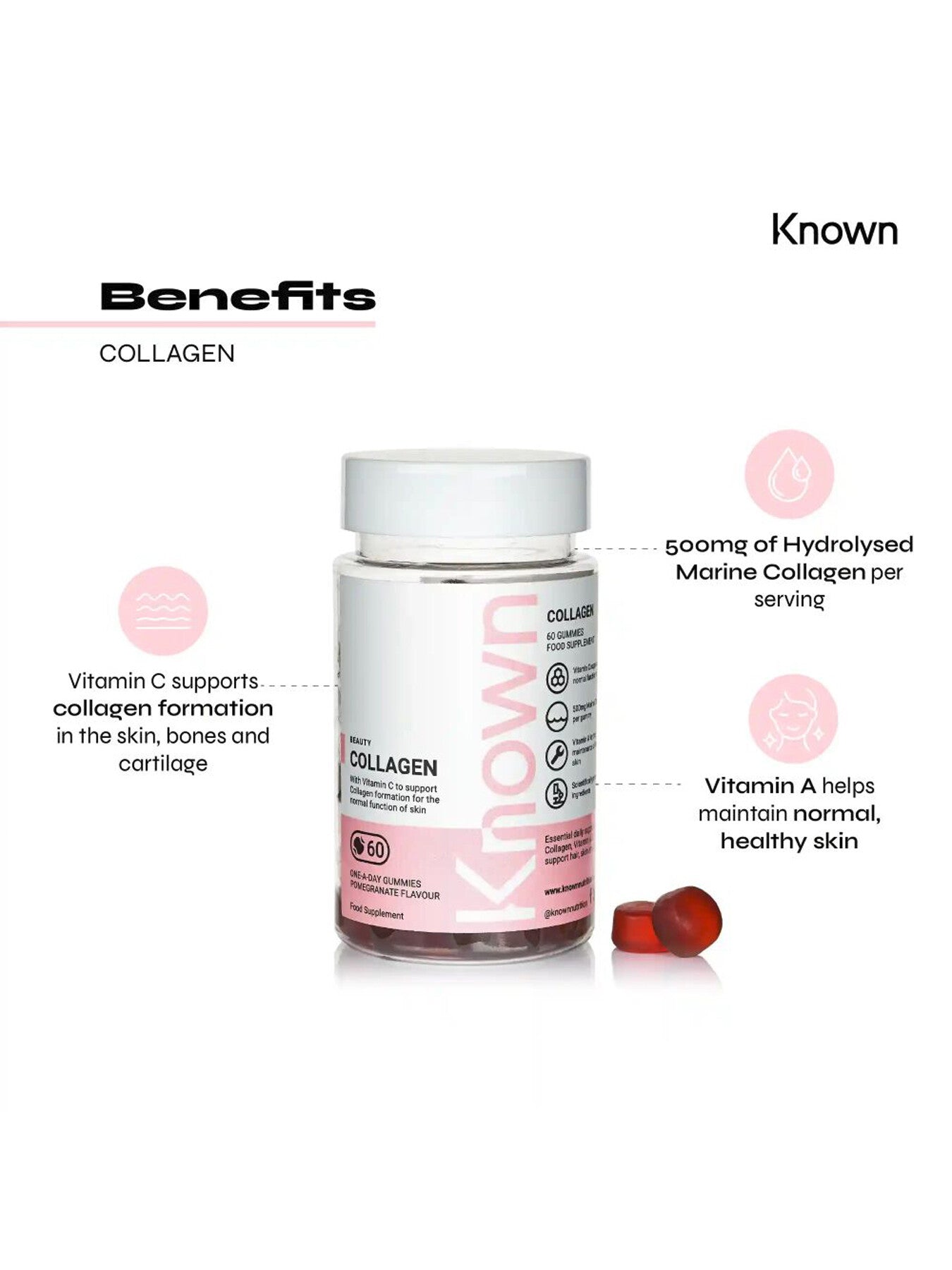 Hydrolysed Marine Collagen Gummies