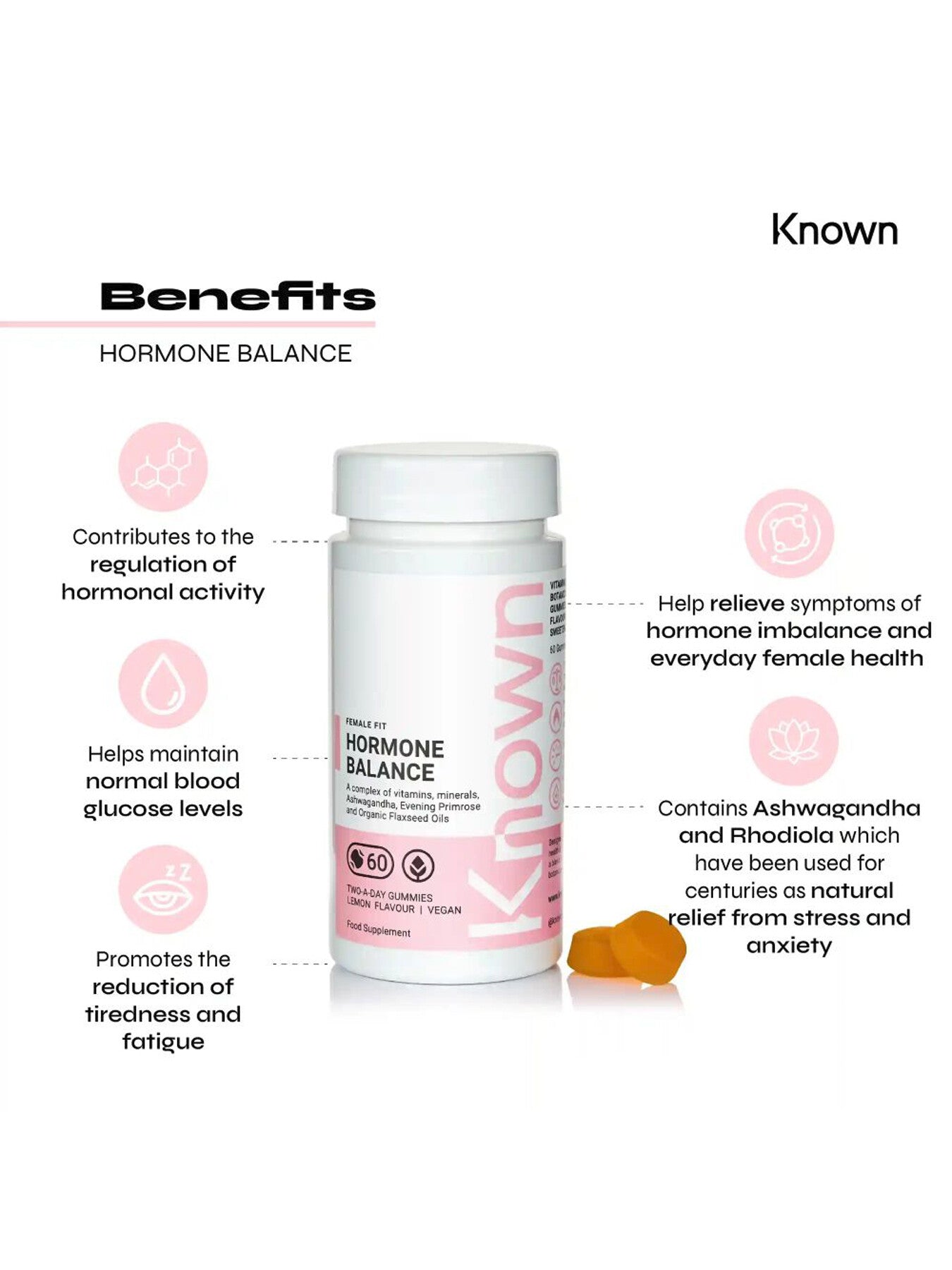 Hormone Balance Vegan Gummies