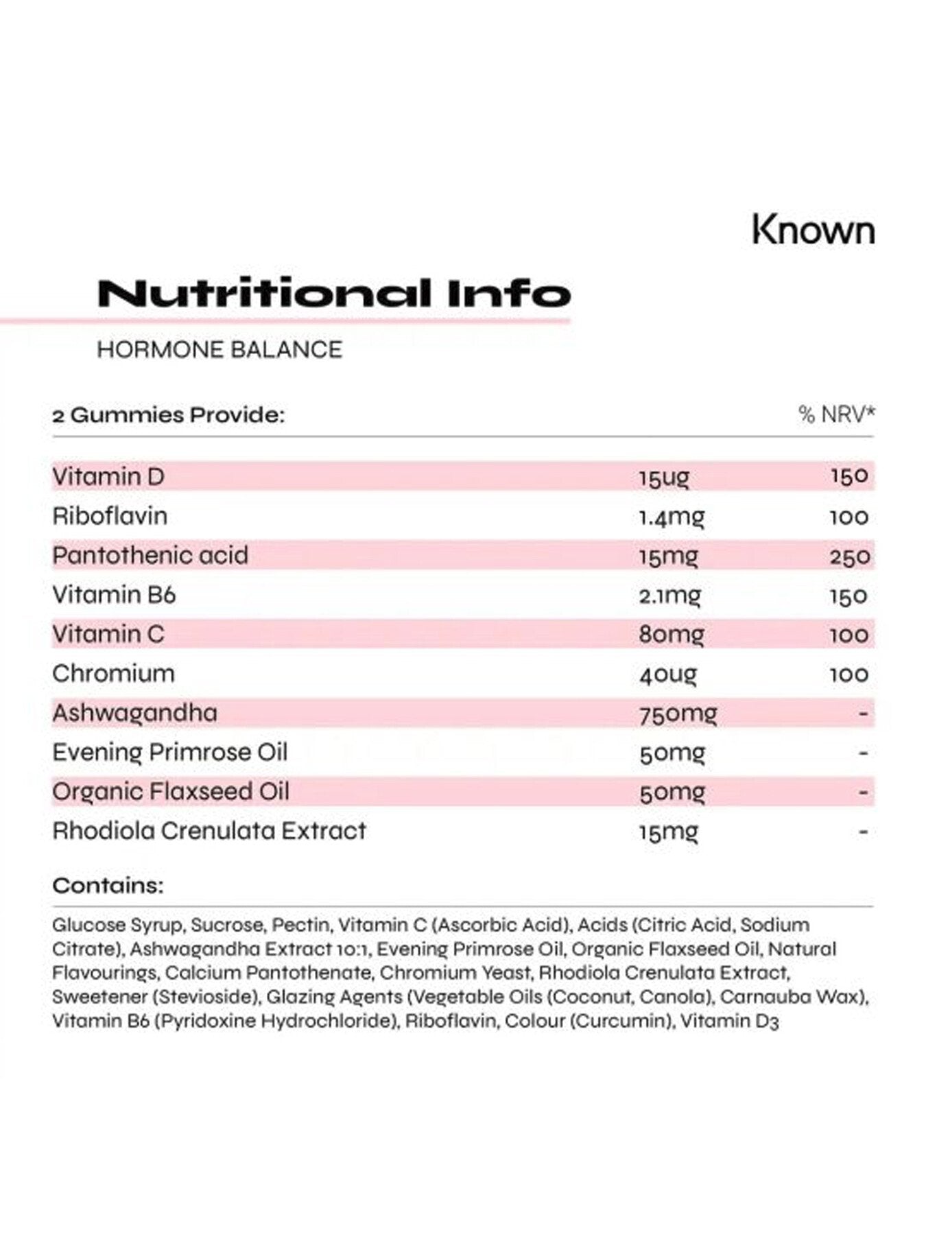 Hormone Balance Vegan Gummies