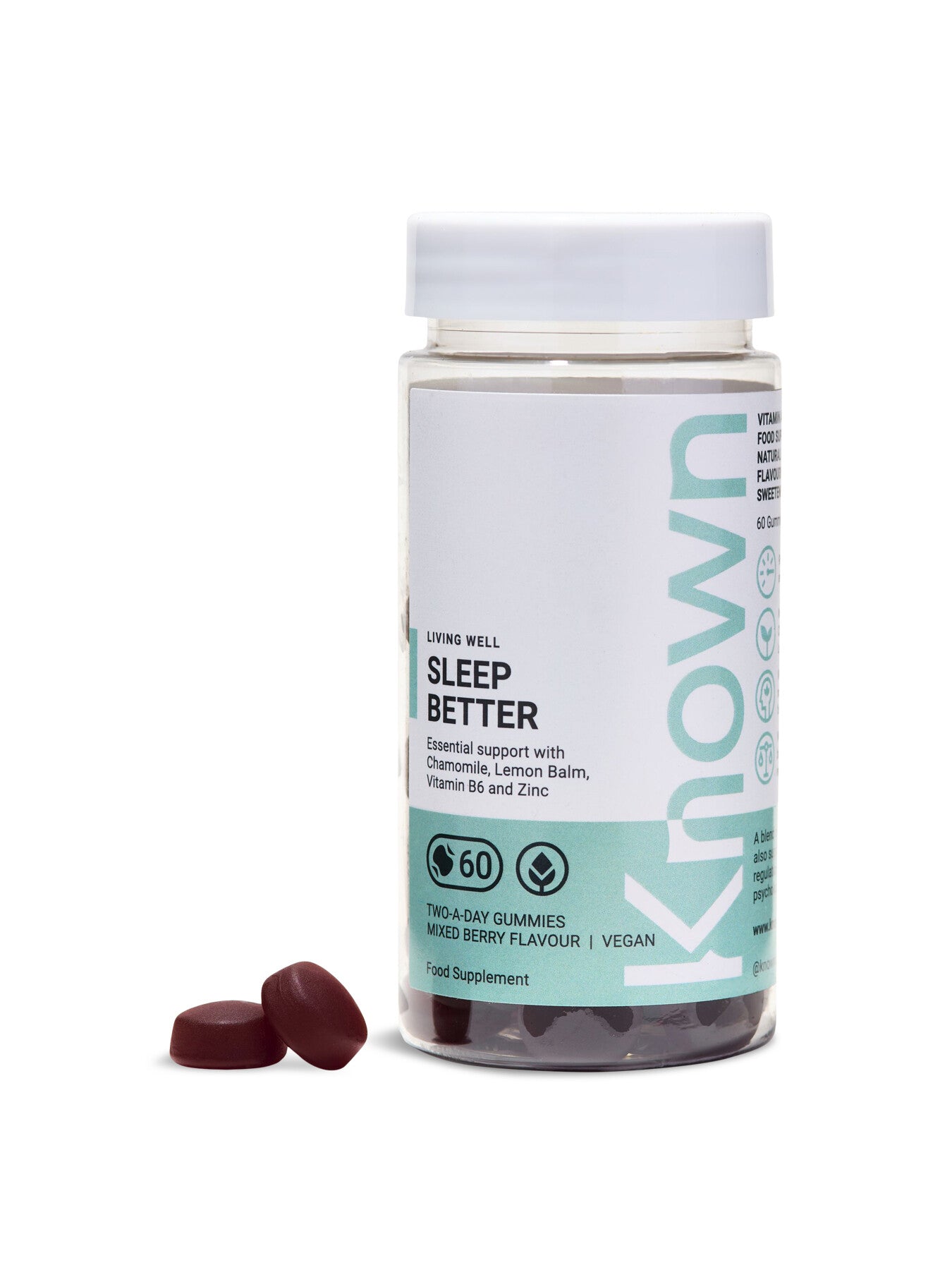 Sleep Better Vegan Gummies with Saffron