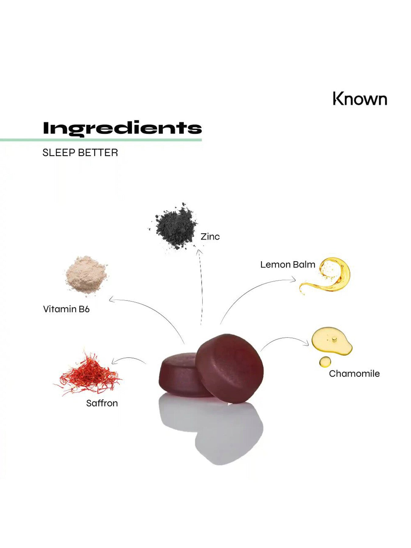 Sleep Better Vegan Gummies with Saffron