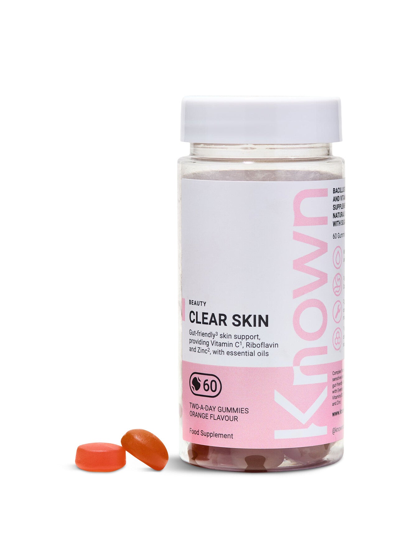 Clear Skin Vegetarian Gummies