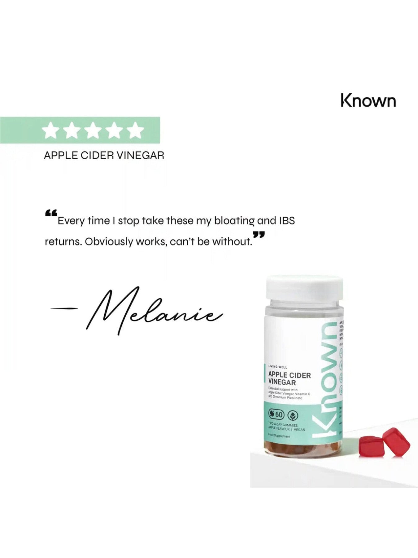 Apple Cider Vinegar Vegan Gummies