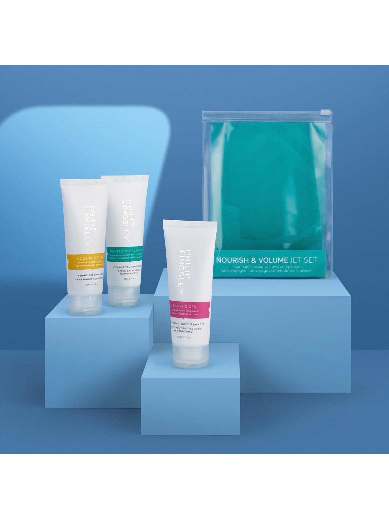 Nourish Volume Jet Set 75ml x 3